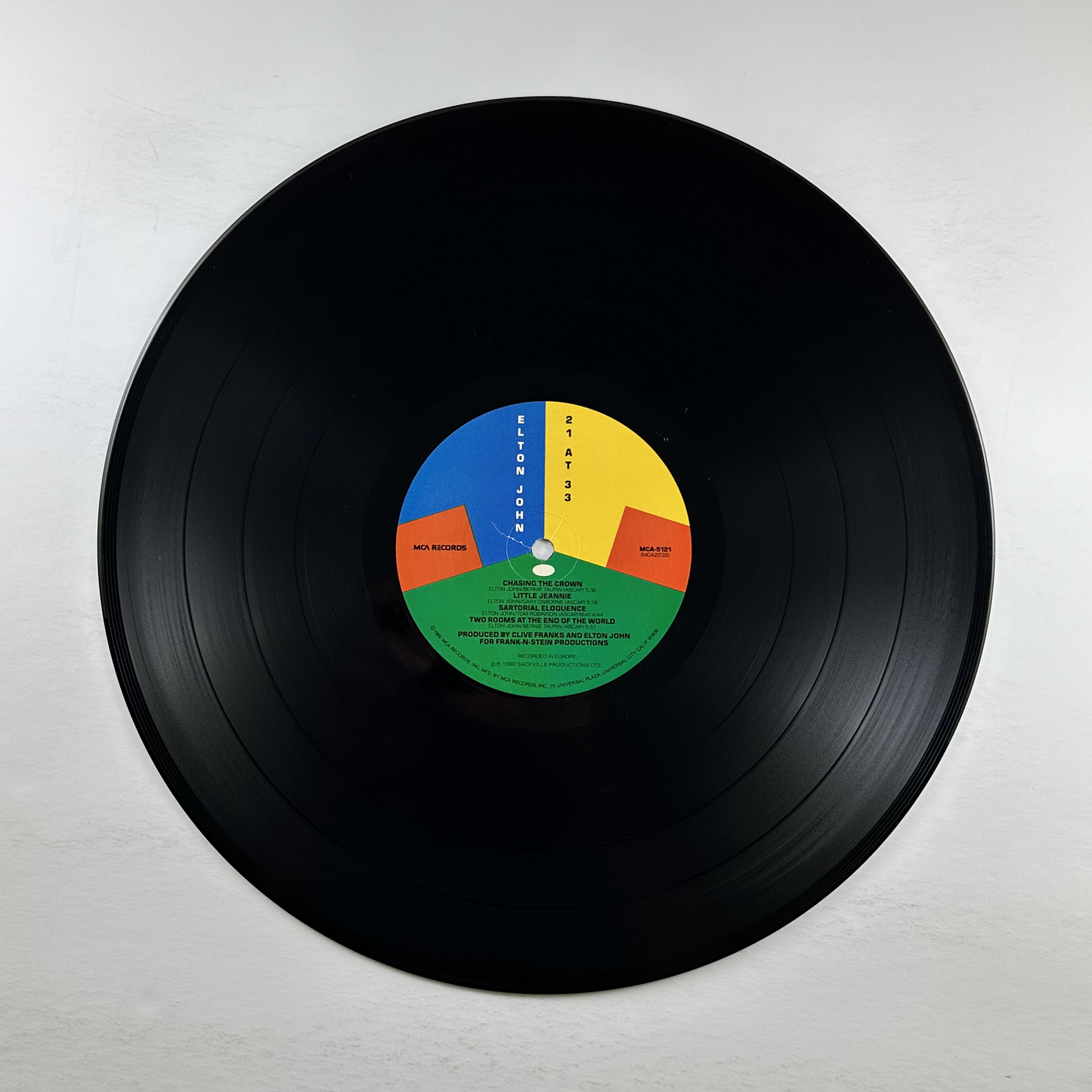 Pre-Owned :: Elton John "21 At 33" LP