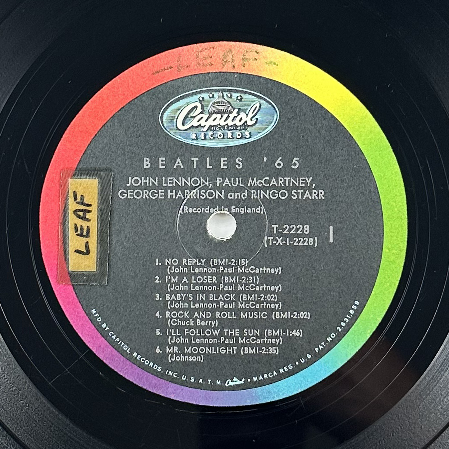 Pre-Owned :: Beatles, The "Beatles '65" LP