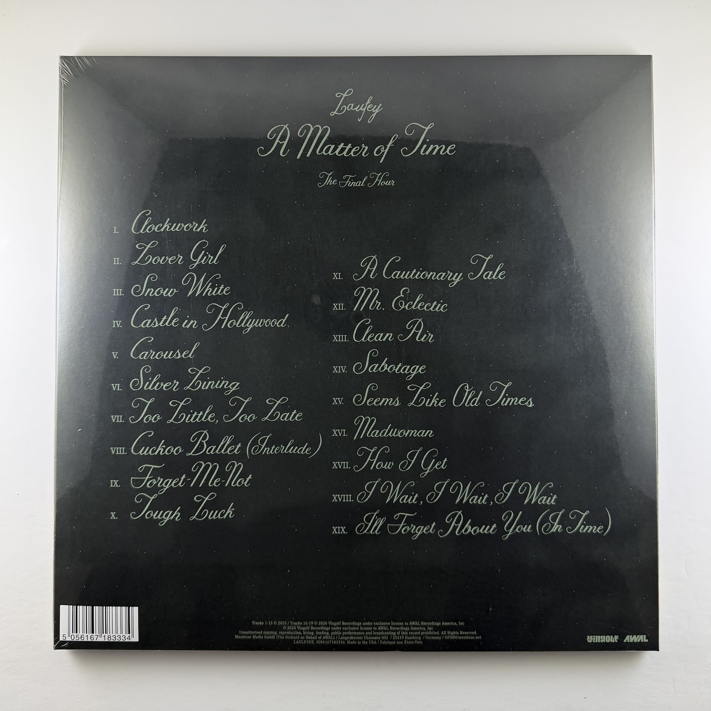 Laufey "A Matter Of Time: The Final Hour" 2xLP