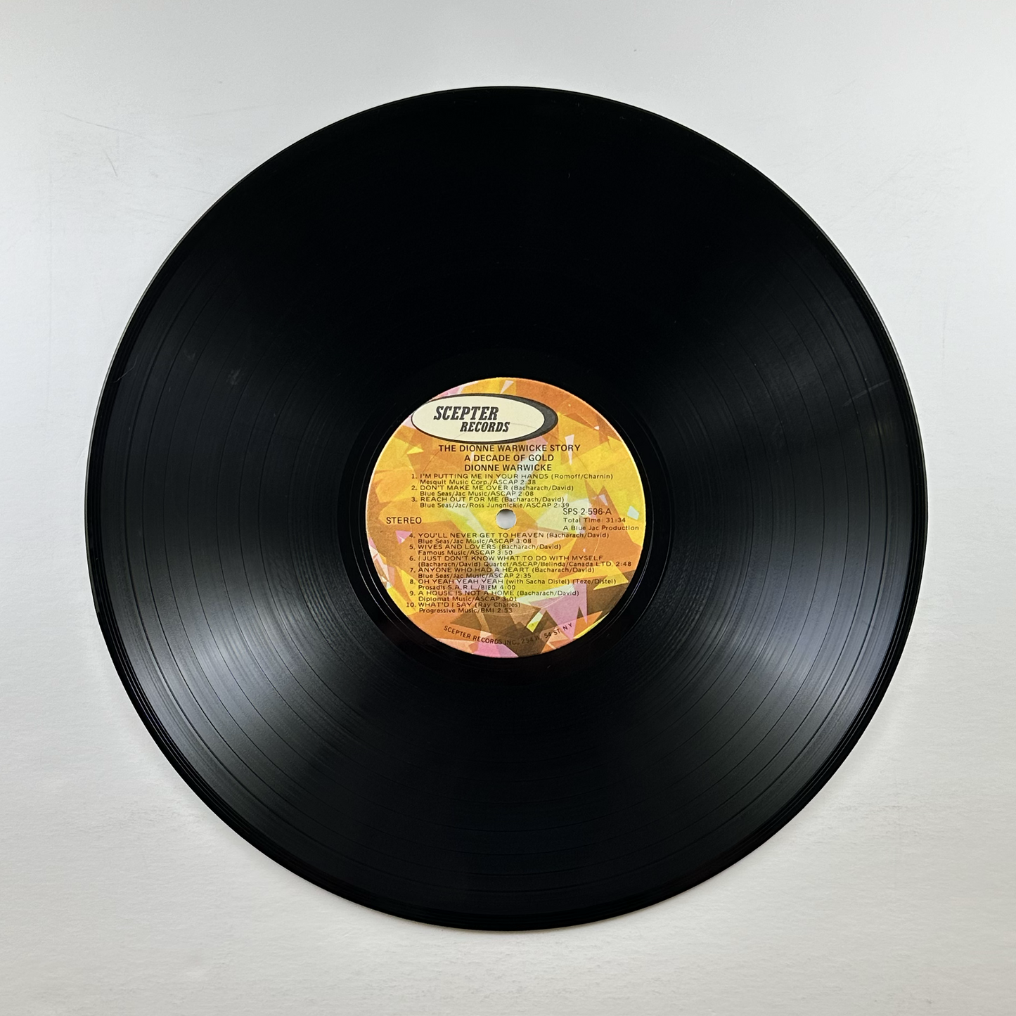 Pre-Owned :: Dionne Warwicke "The Dionne Warwicke Story (A Decade Of Gold)" 2xLP