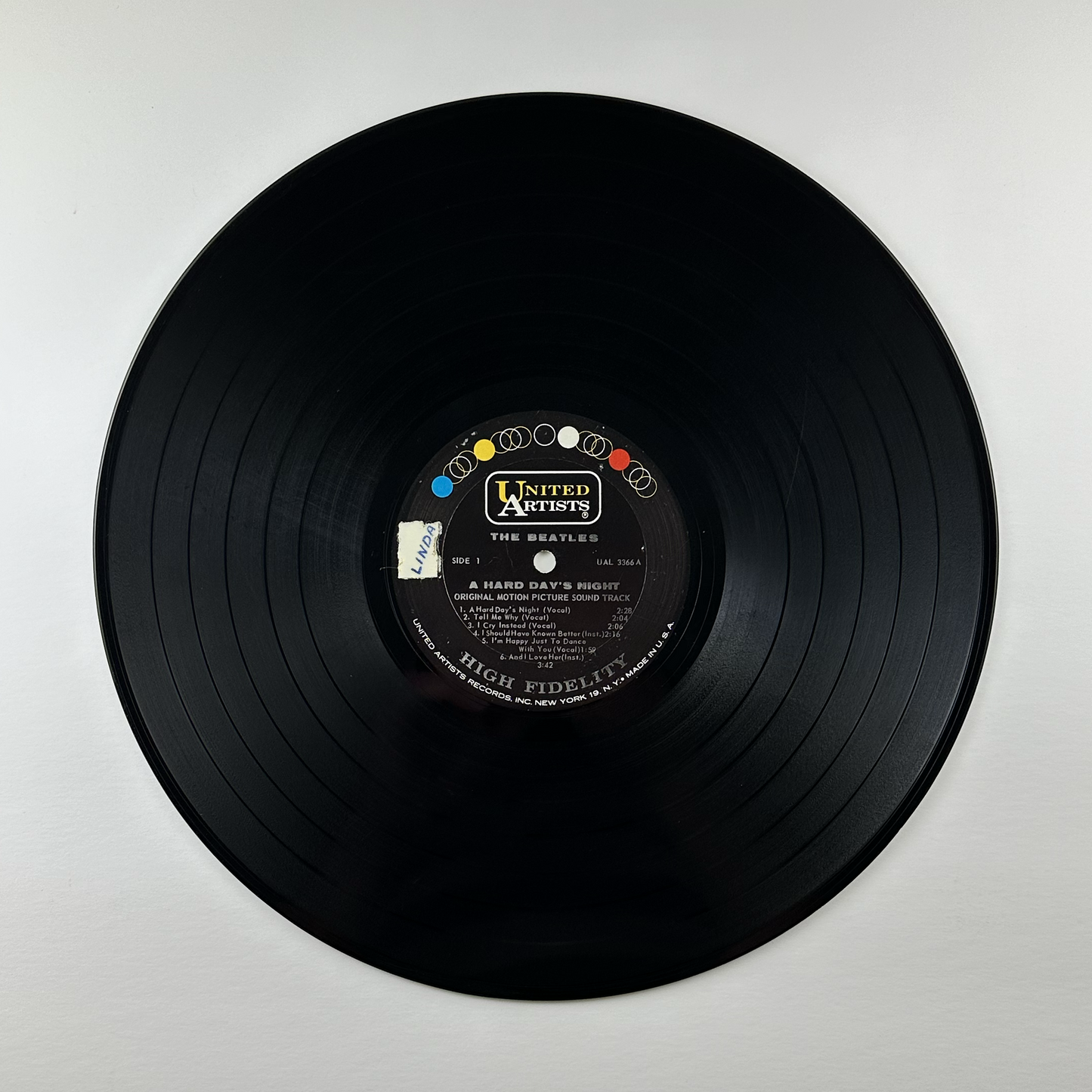 Pre-Owned :: Beatles, The "A Hard Day's Night (Original Motion Picture Sound Track)" LP