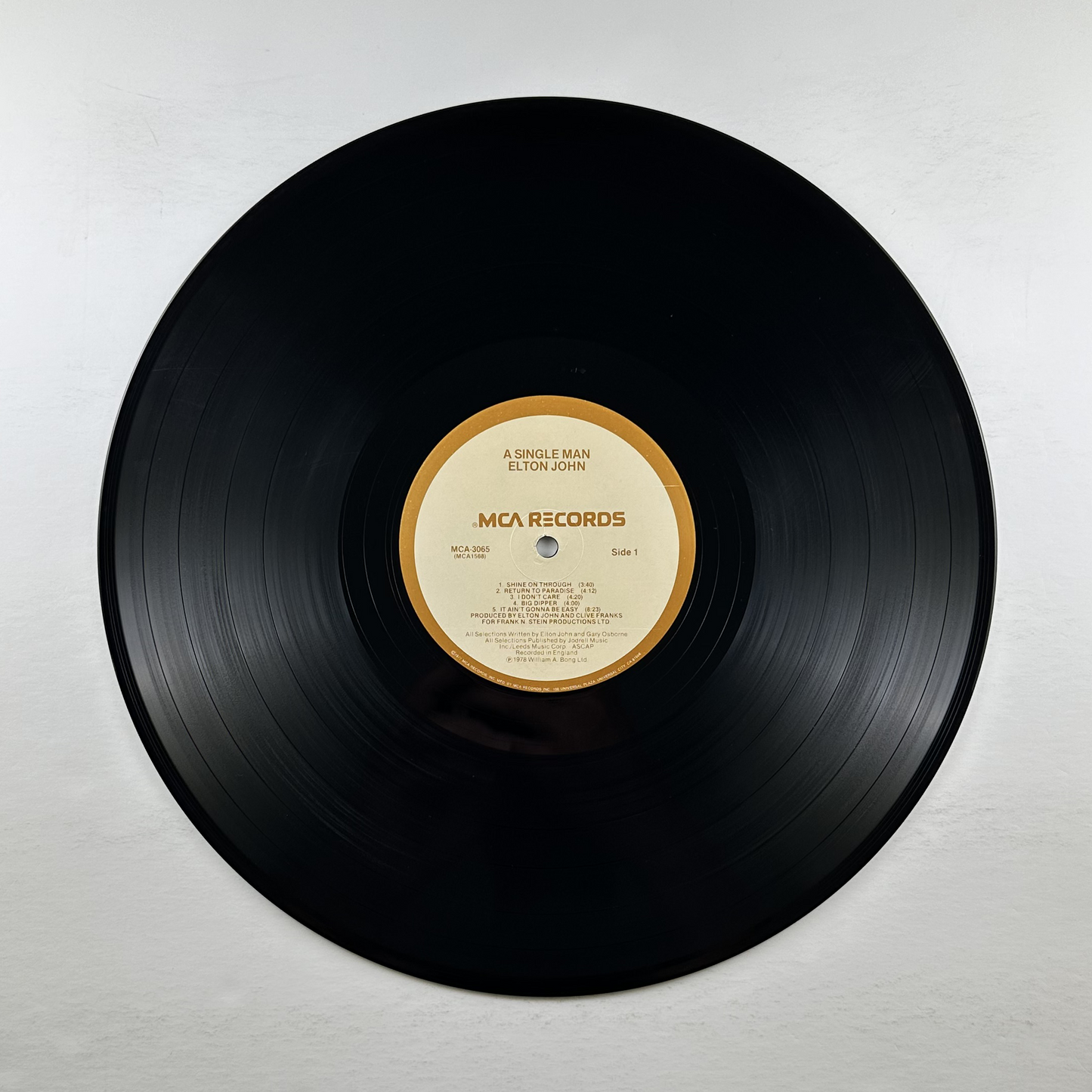 Pre-Owned :: Elton John "A Single Man" LP