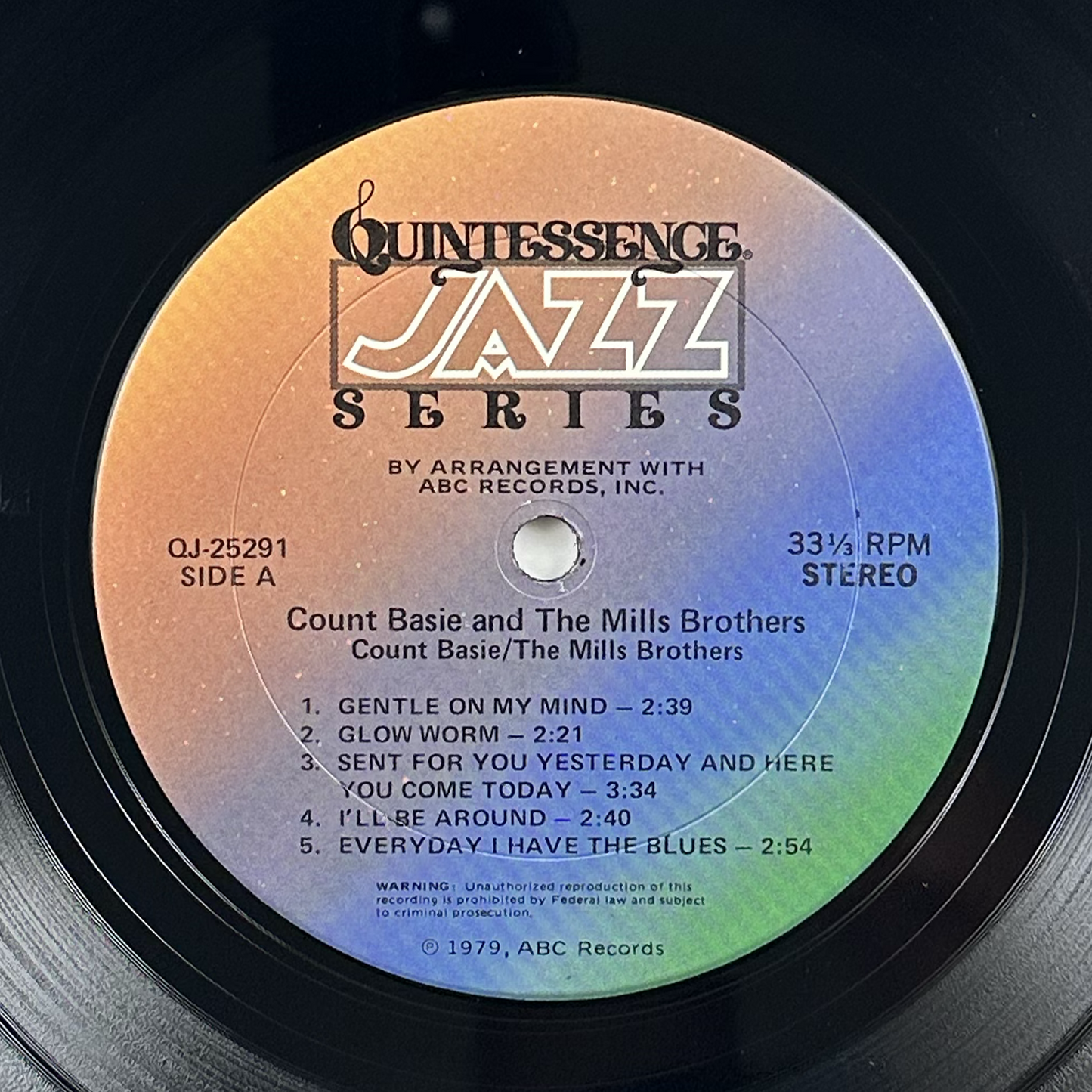 Pre-Owned :: Count Basie "Count Basie & The Mills Brothers" LP