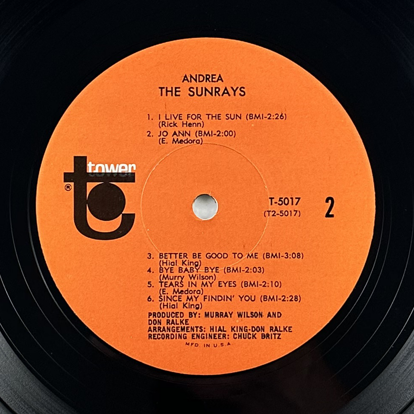 Pre-Owned :: Sunrays, The "Andrea" LP