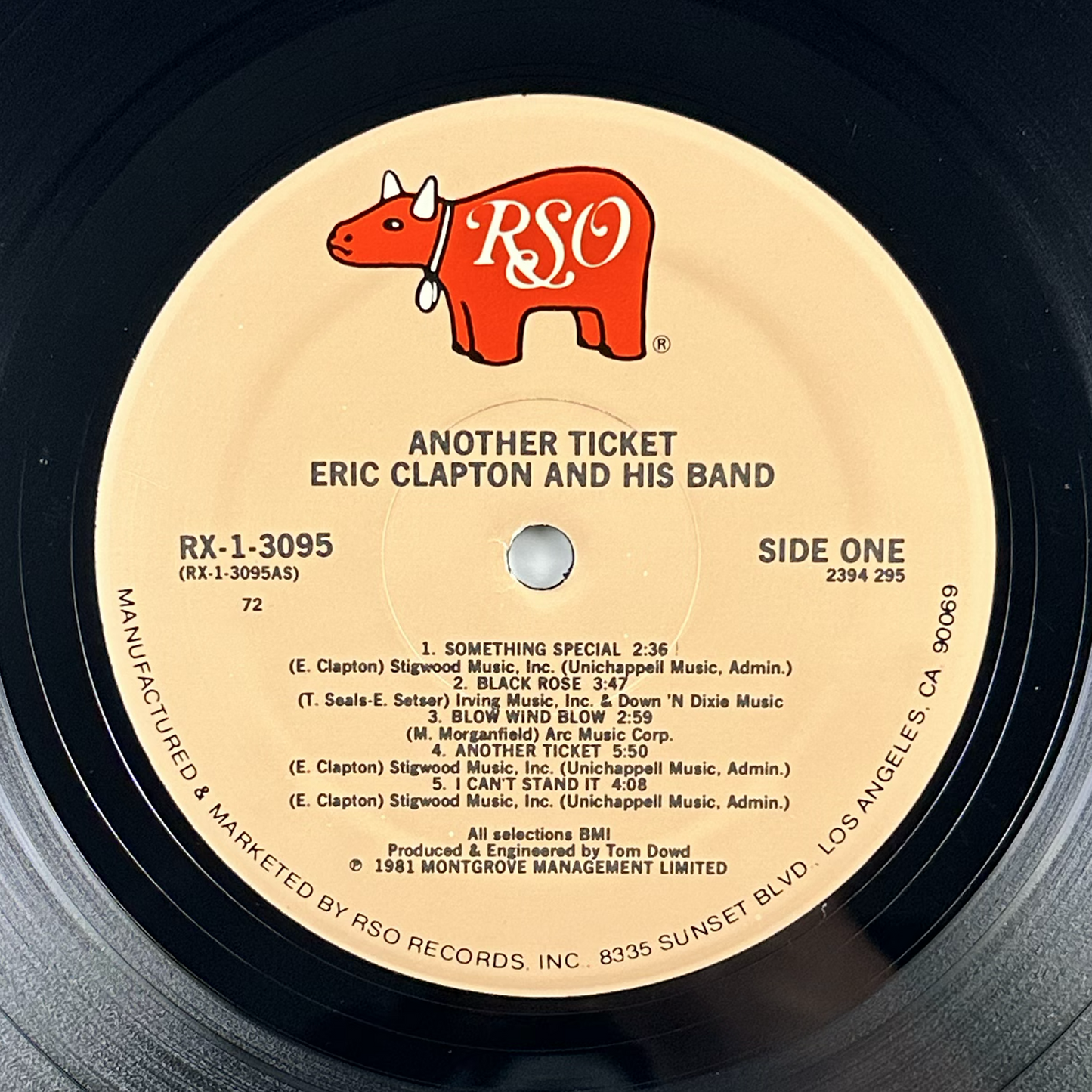 Pre-Owned :: Eric Clapton "Another Ticket" LP