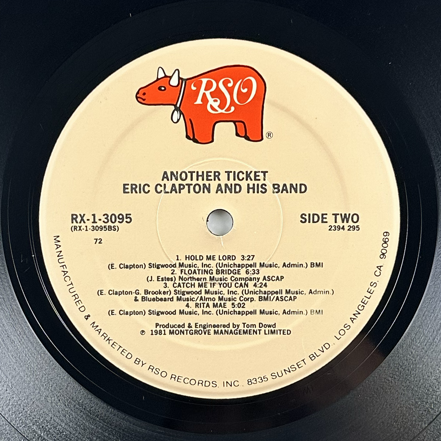 Pre-Owned :: Eric Clapton "Another Ticket" LP