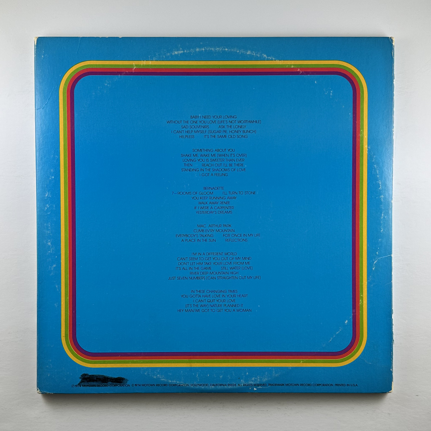 Pre-Owned :: Four Tops "Anthology" 3xLP