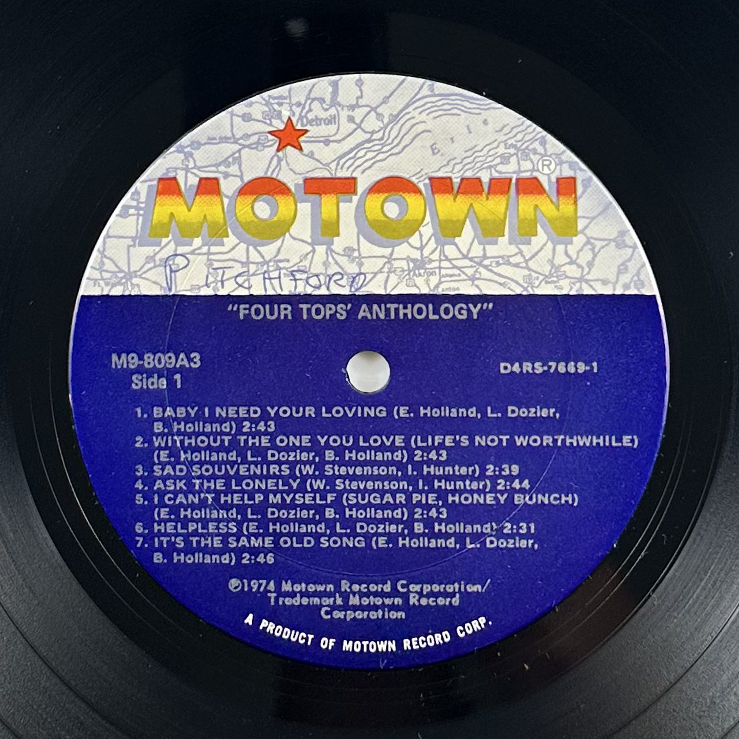 Pre-Owned :: Four Tops "Anthology" 3xLP