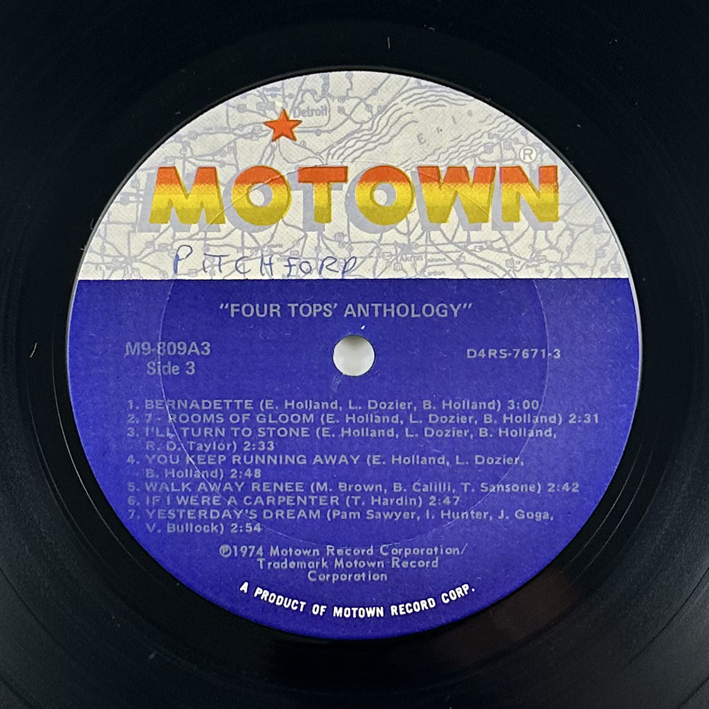 Pre-Owned :: Four Tops "Anthology" 3xLP