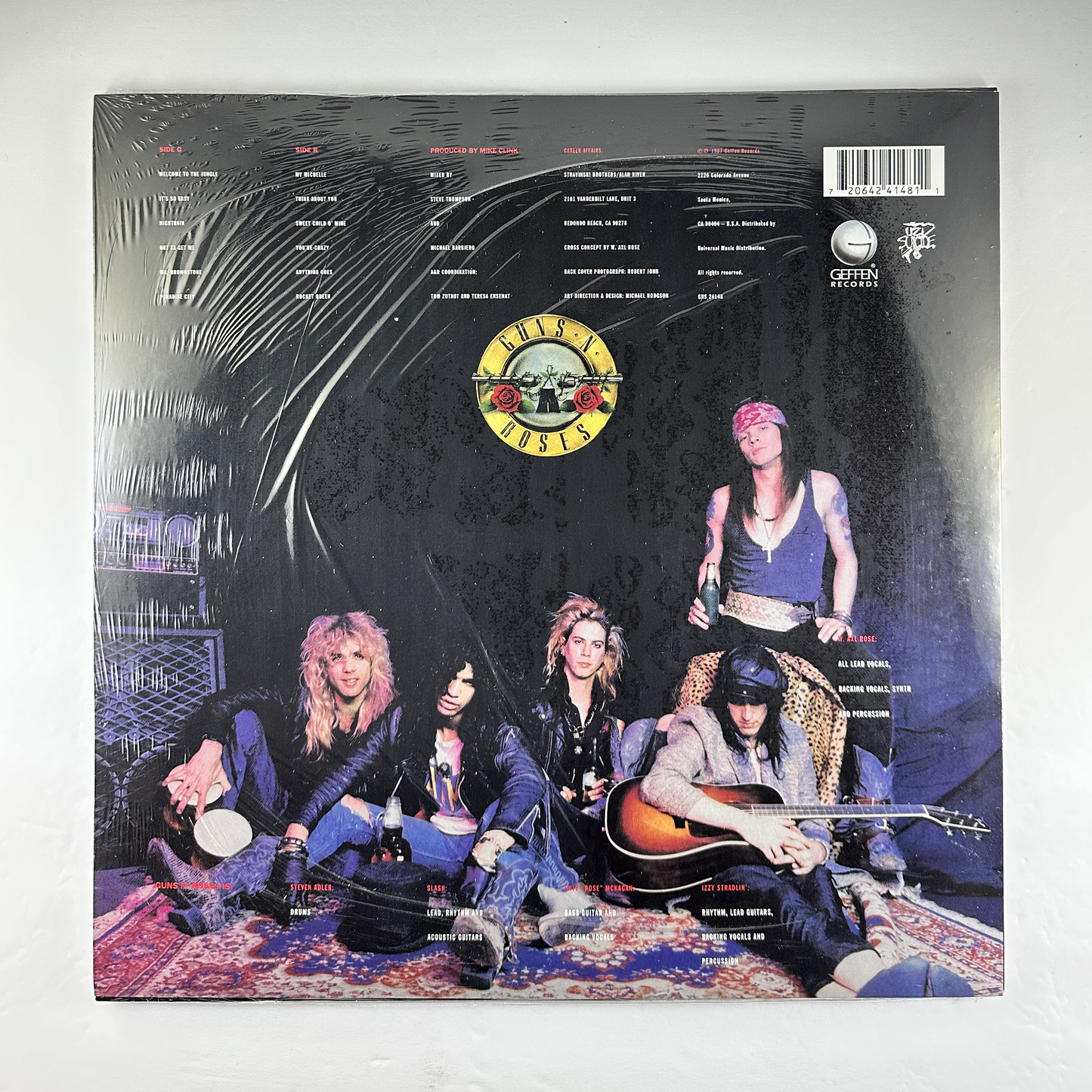 Guns N' Roses "Appetite for Destruction" LP