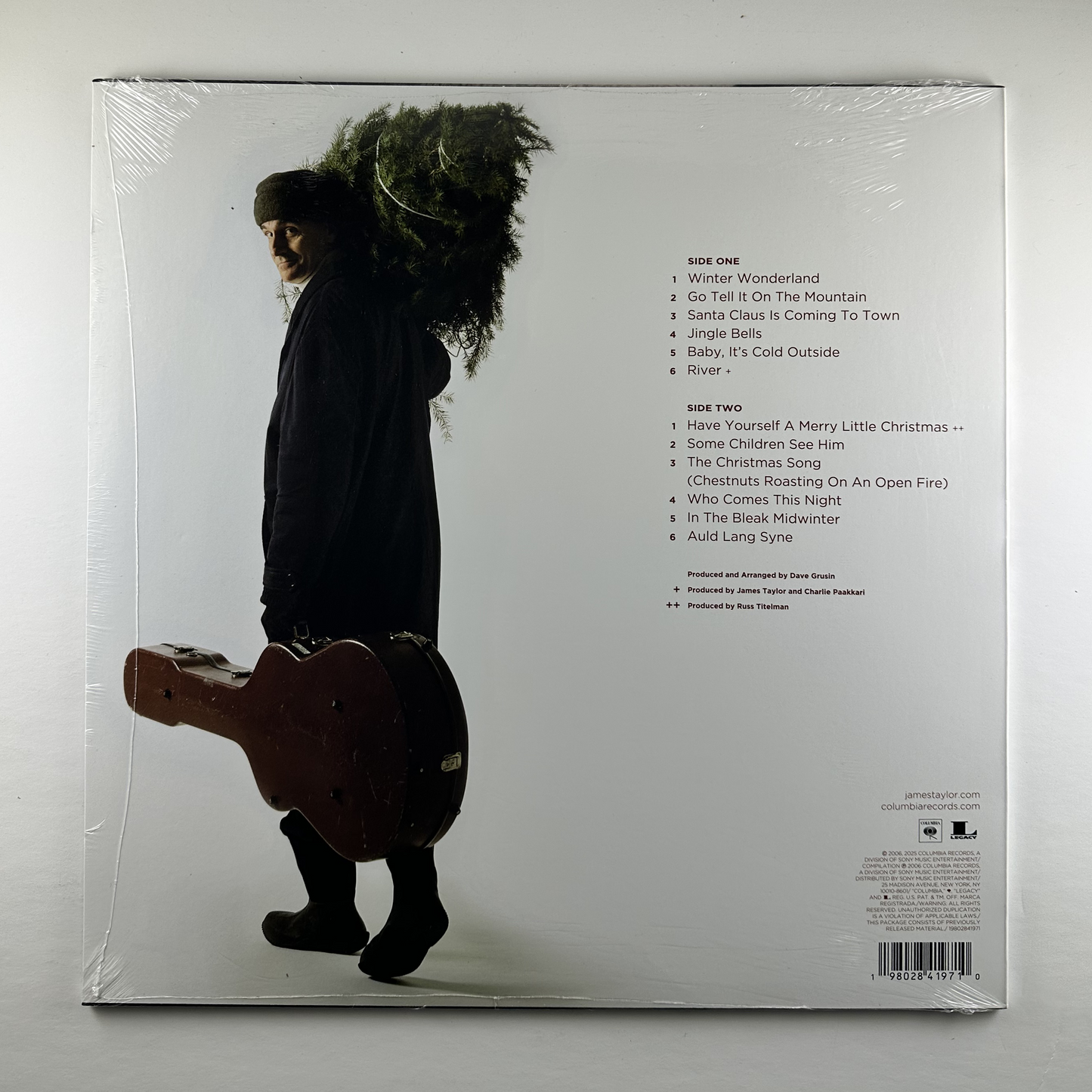 James Taylor "James Taylor At Christmas" LP