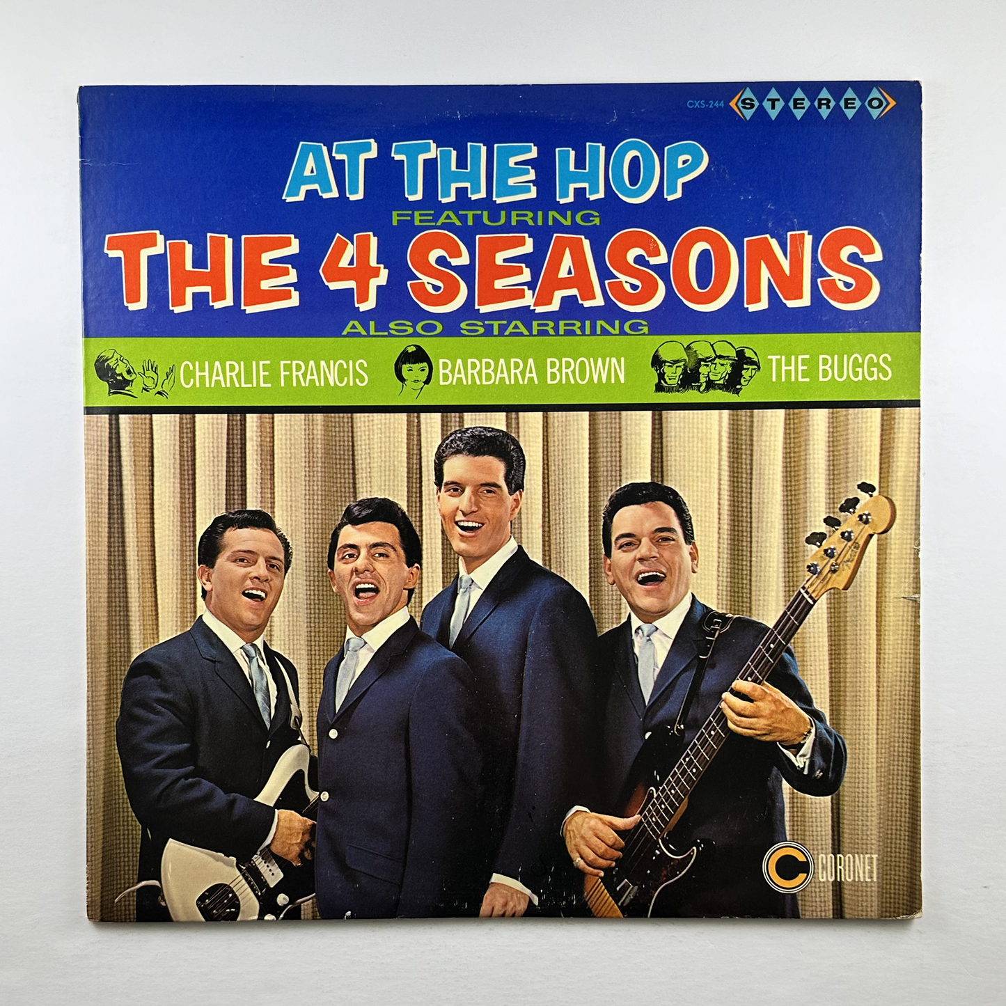 Pre-Owned :: Four Seasons, The Featuring Charlie Francis, Barbara Brown, The Buggs "At The Hop" LP