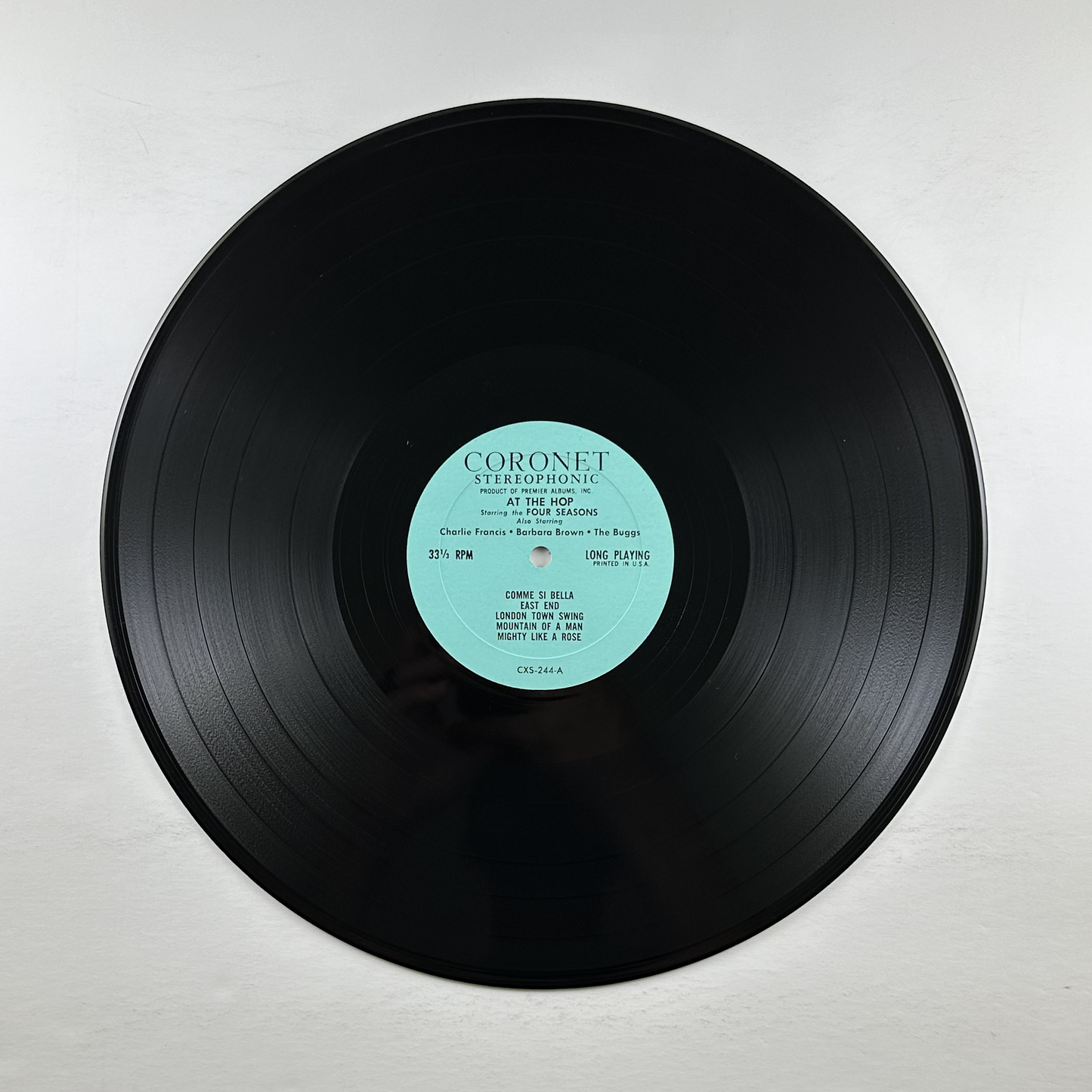Pre-Owned :: Four Seasons, The Featuring Charlie Francis, Barbara Brown, The Buggs "At The Hop" LP
