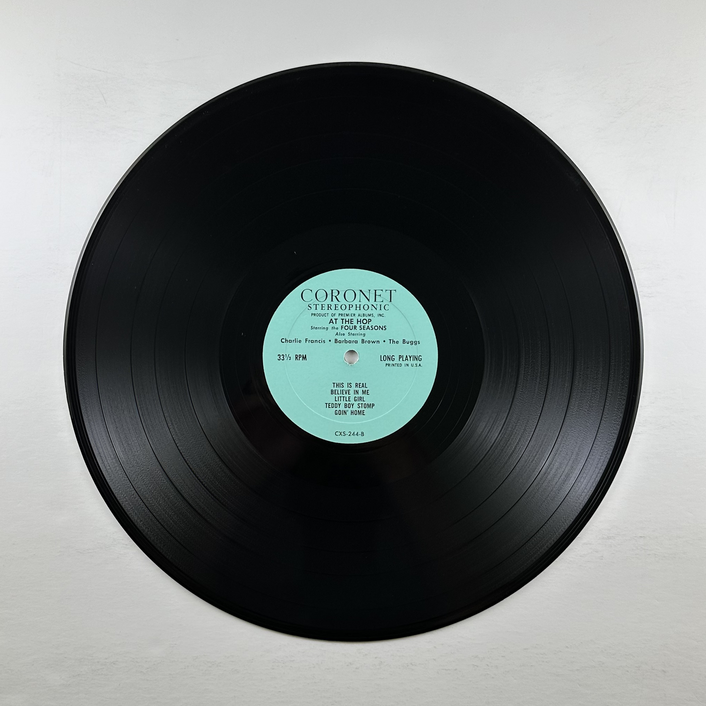 Pre-Owned :: Four Seasons, The Featuring Charlie Francis, Barbara Brown, The Buggs "At The Hop" LP