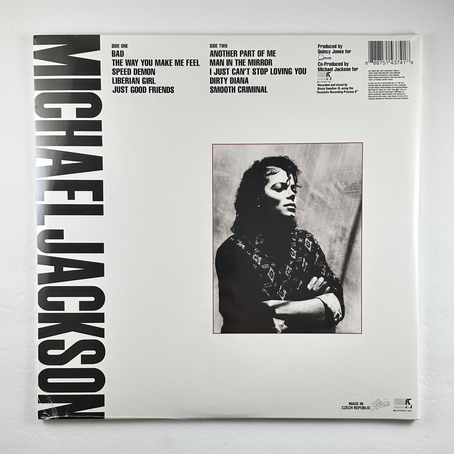 Michael Jackson "Bad" LP