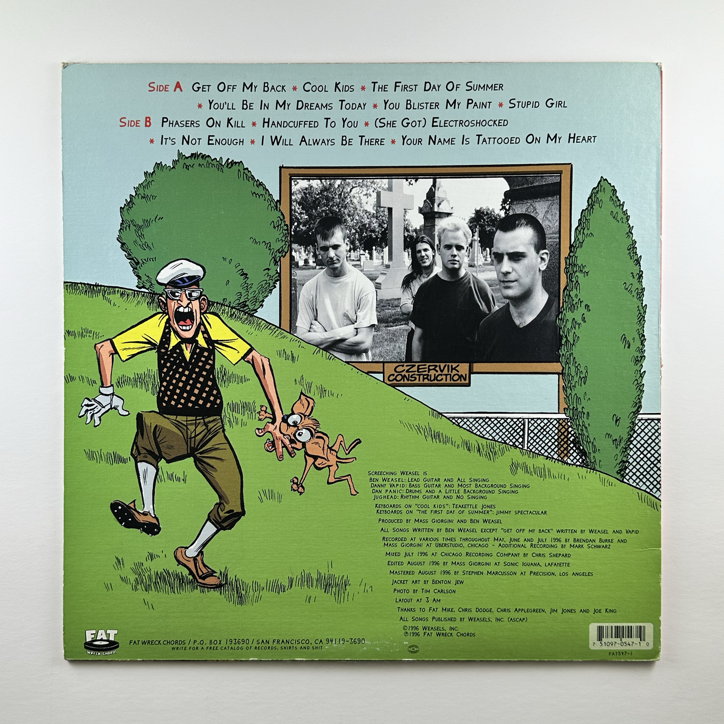 Pre-Owned :: Screeching Weasel "Bark Like A Dog" LP