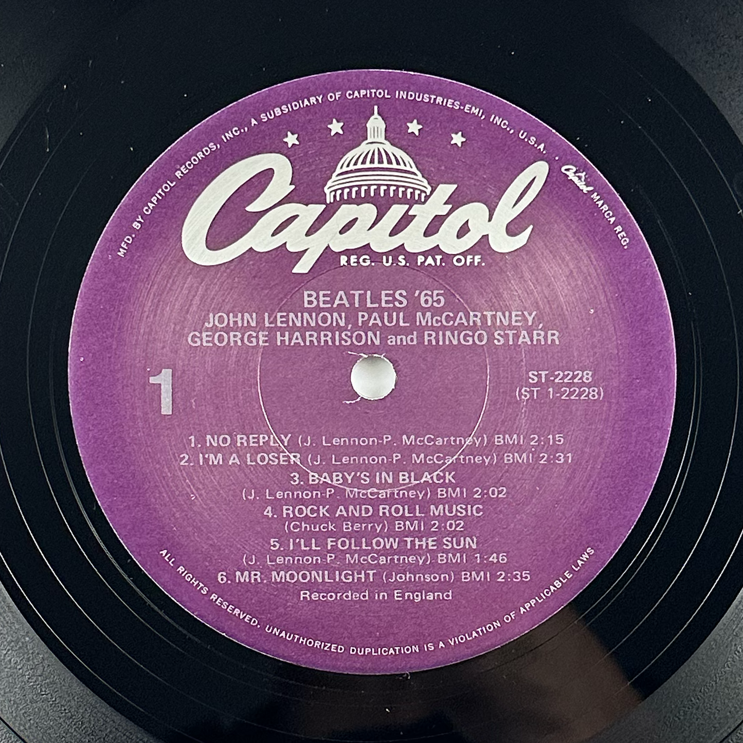 Pre-Owned :: Beatles, The "Beatles '65" LP