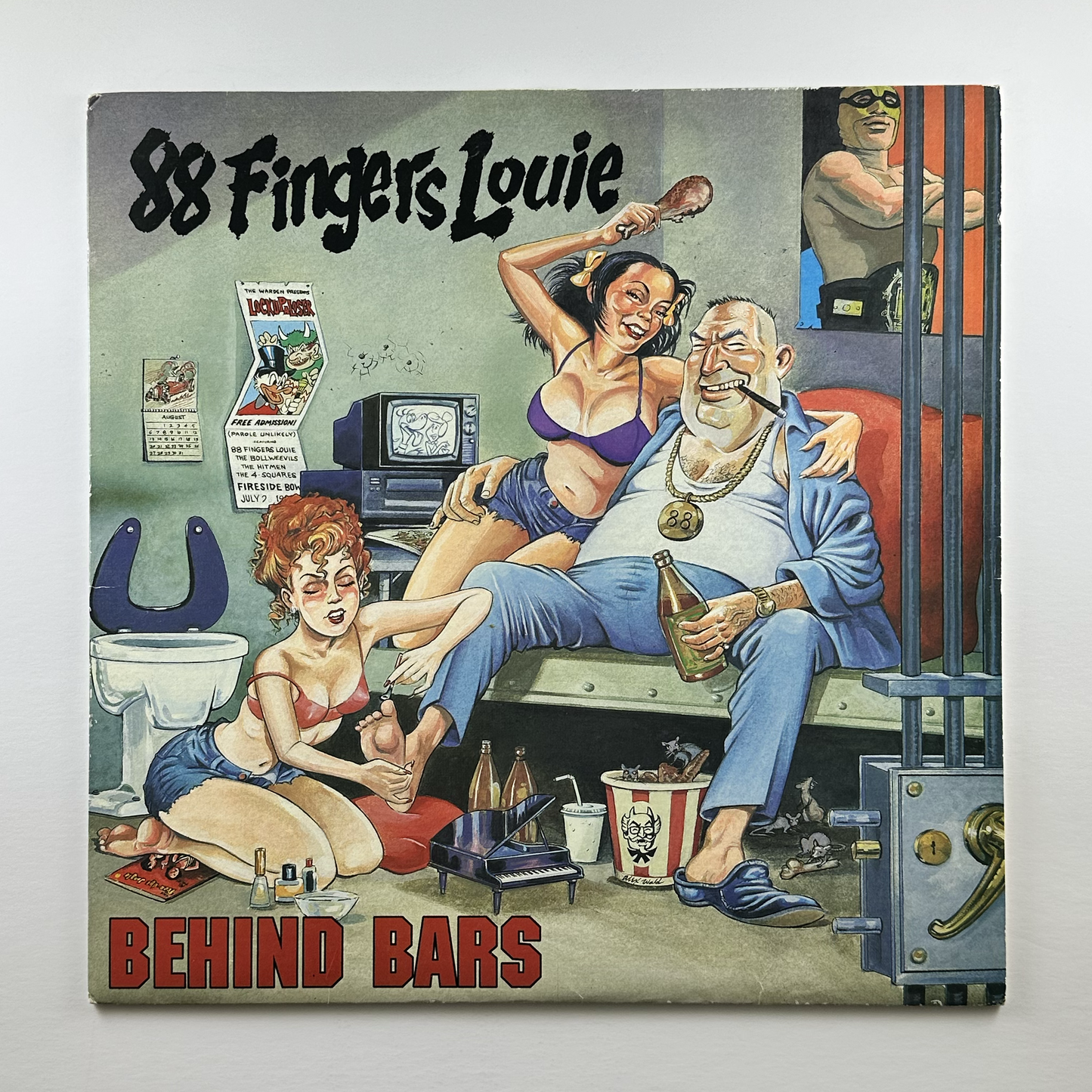 Pre-Owned :: 88 Fingers Louie "Behind Bars" LP