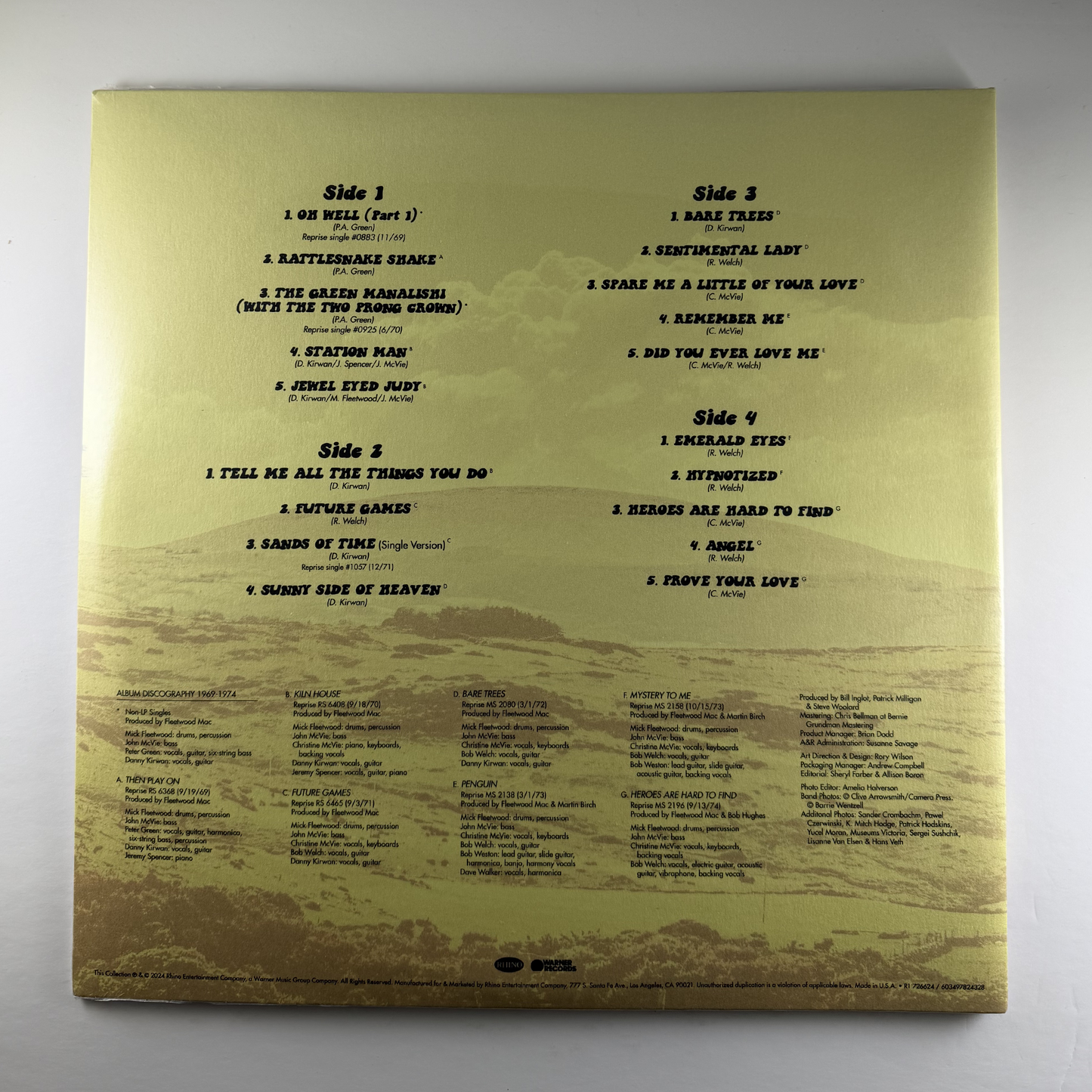 Fleetwood Mac "Best Of 1969-1974" 2xLP