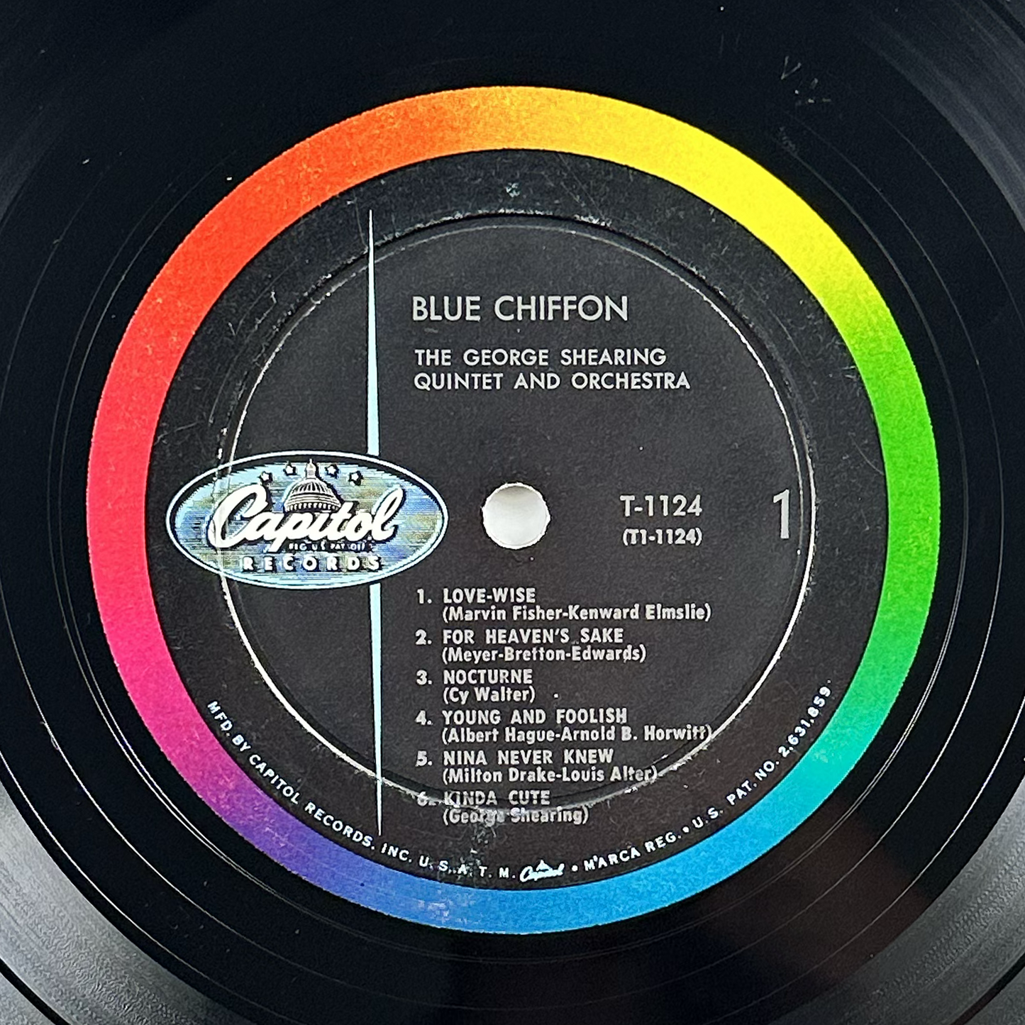 Pre-Owned :: George Shearing "Blue Chiffon" LP