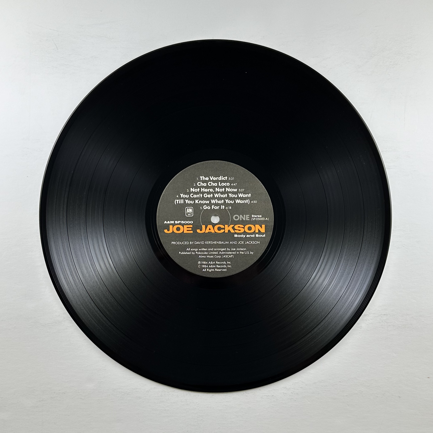 Pre-Owned :: Joe Jackson "Body And Soul" LP