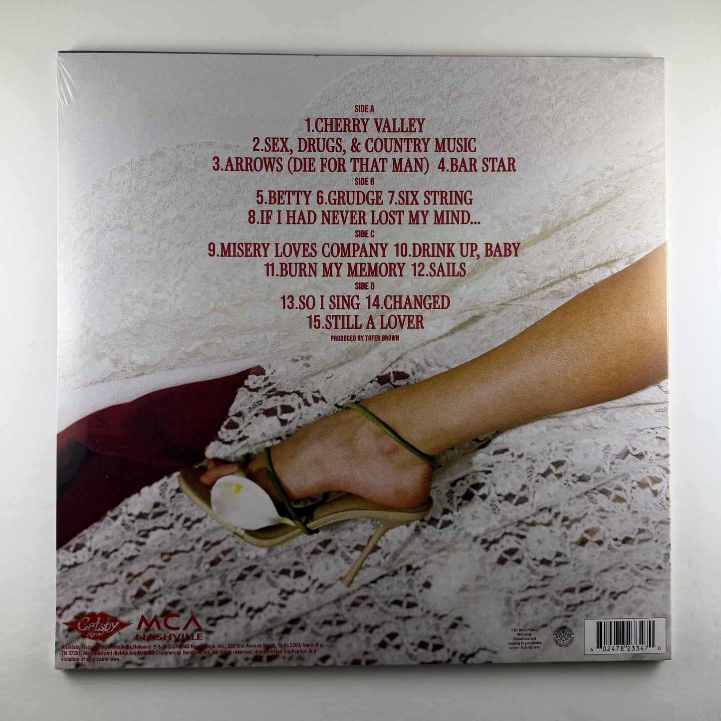 Carter Faith "Cherry Valley" 2xLP