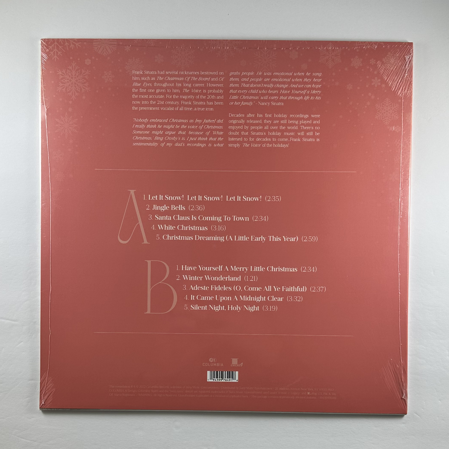 Frank Sinatra "Christmas With Frank Sinatra" LP