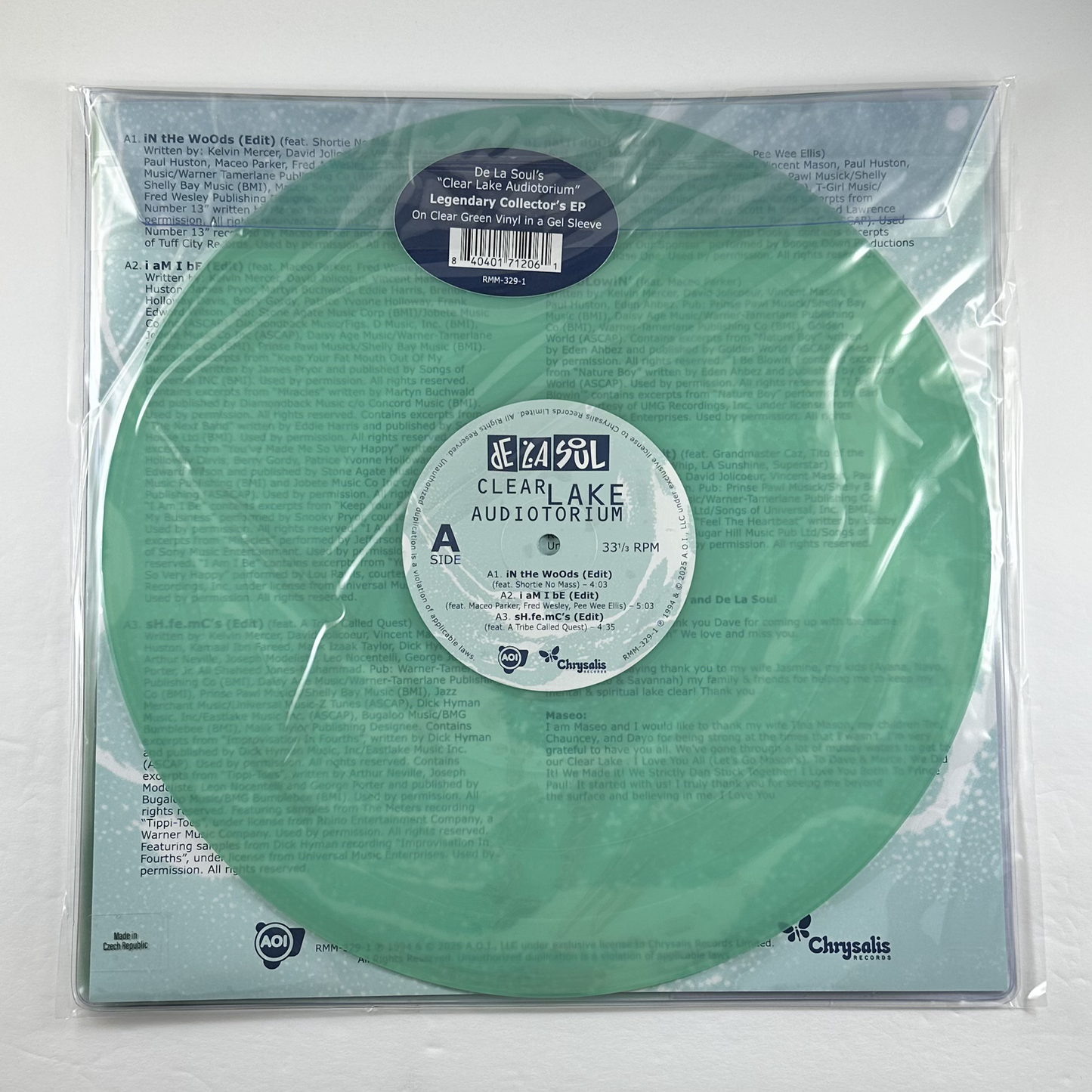 De La Soul "Clear Lake Audiotorium" LP