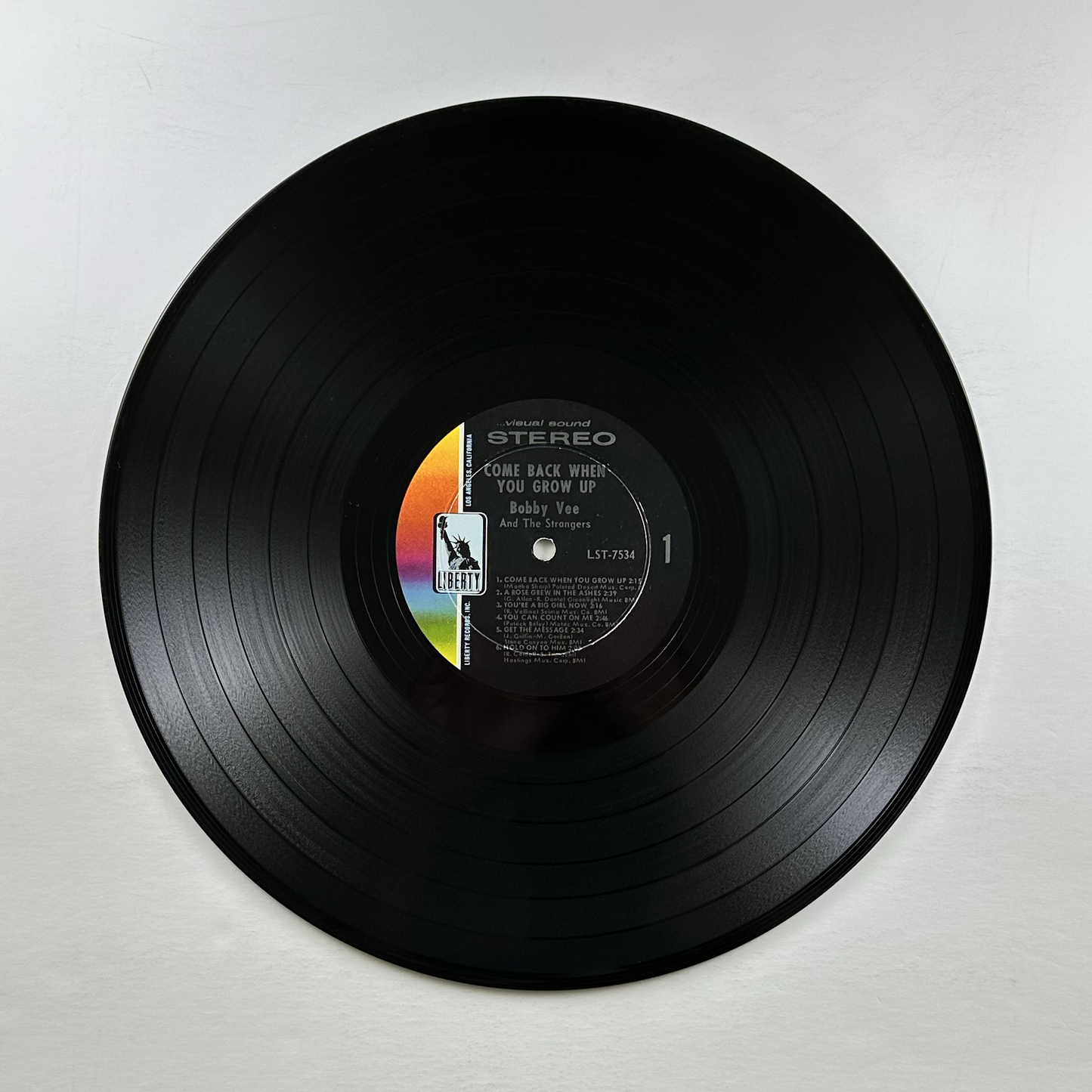 Pre-Owned :: Bobby Vee "Come Back When You Grow Up" LP