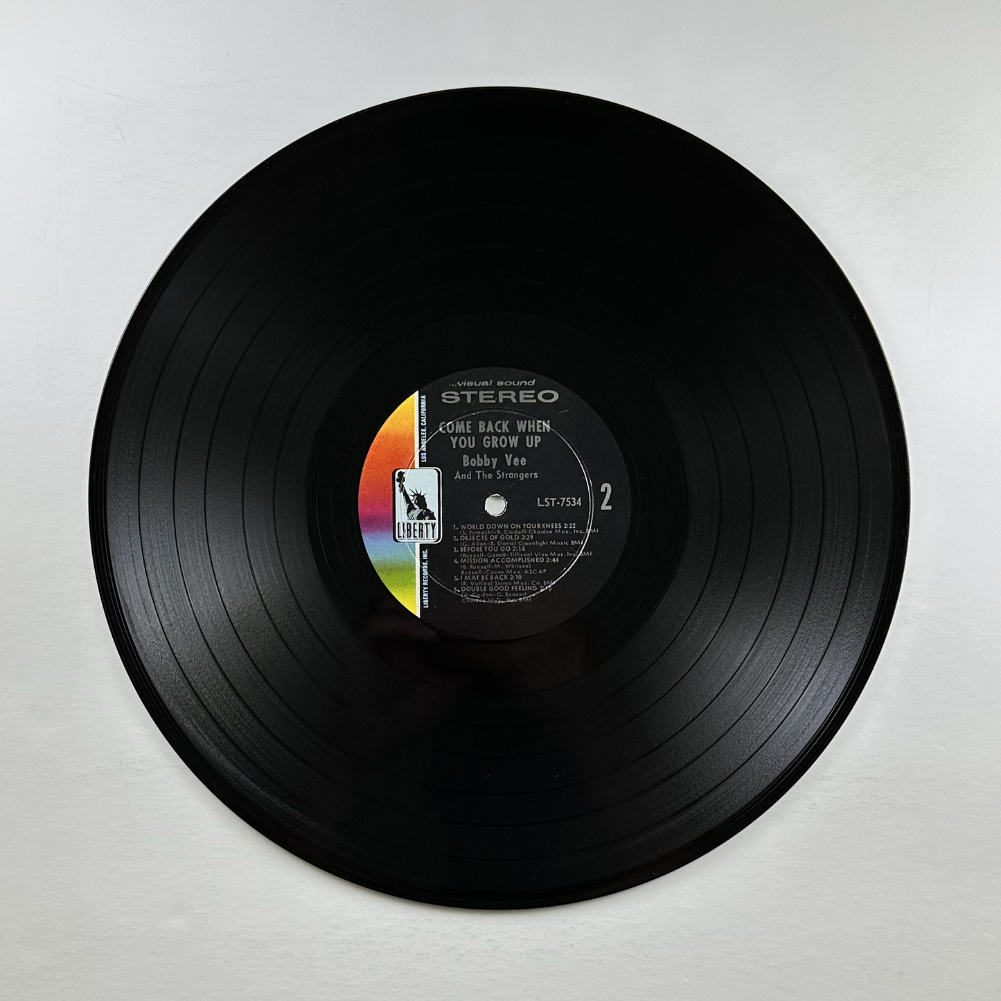 Pre-Owned :: Bobby Vee "Come Back When You Grow Up" LP
