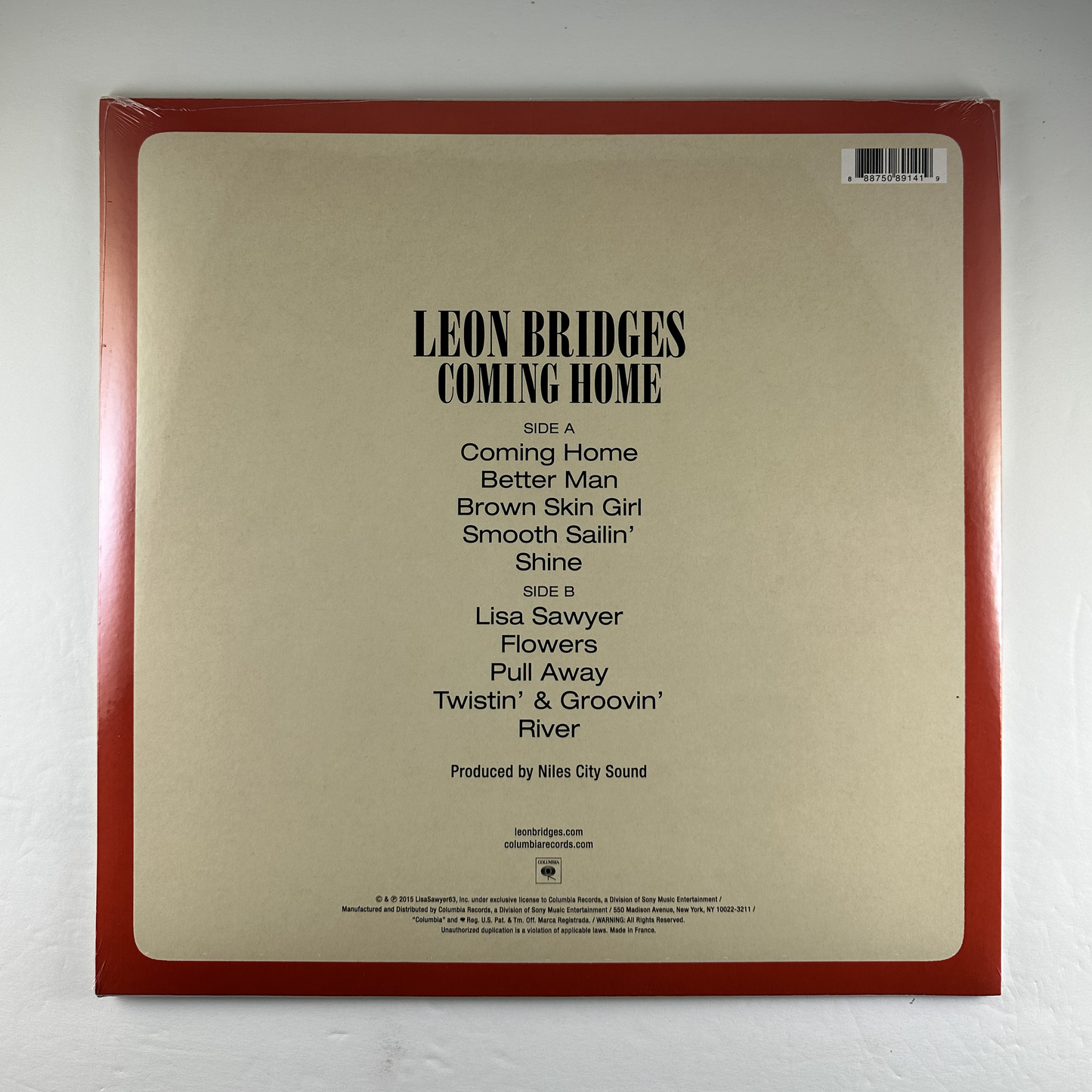 Leon Bridges "Coming Home" LP