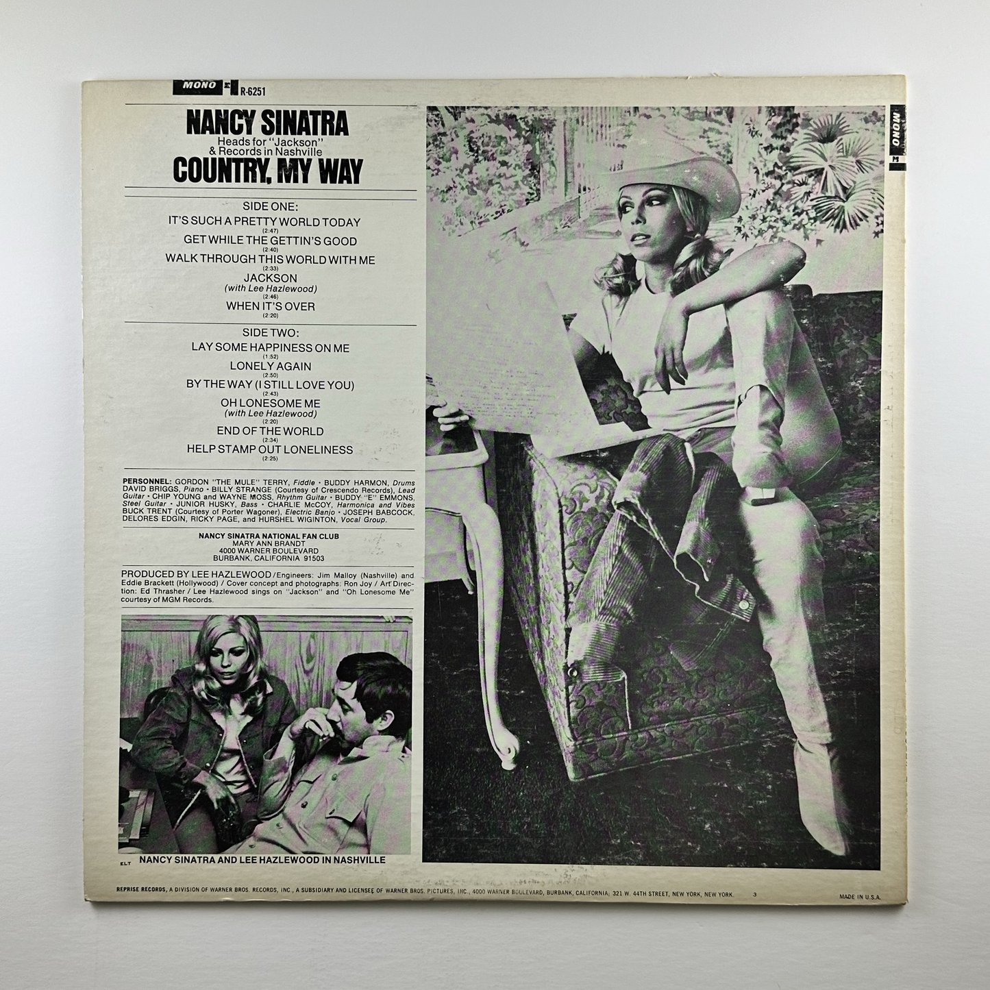 Pre-Owned :: Nancy Sinatra "Country, My Way" LP