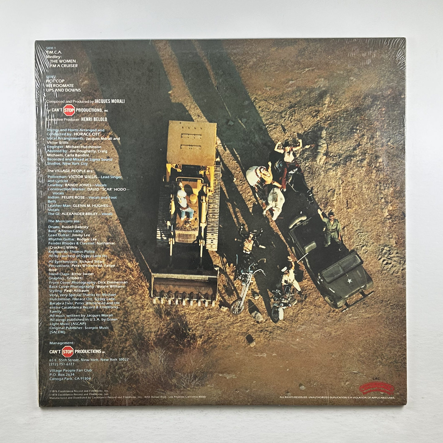 Pre-Owned :: Village People "Cruisin'" LP