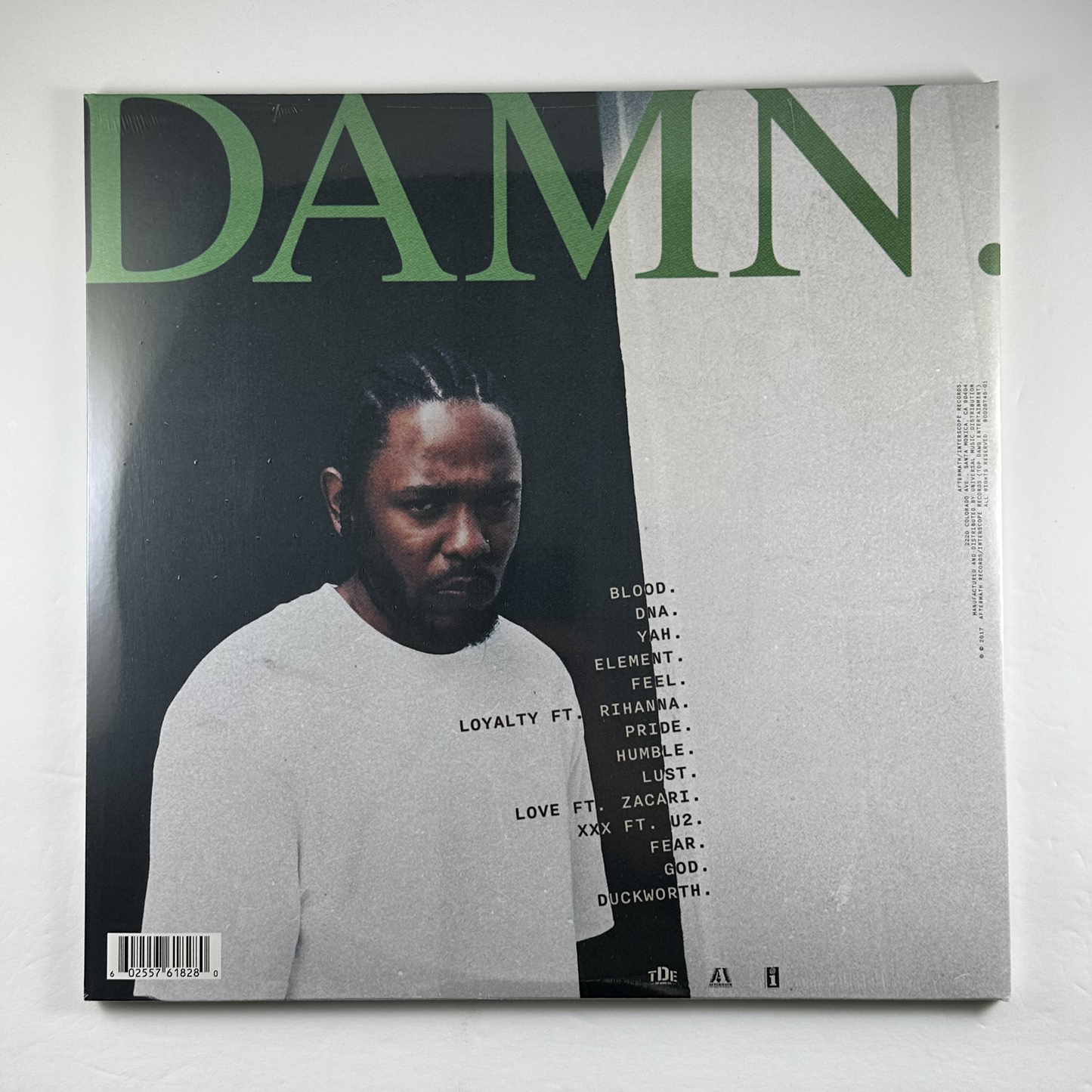 Kendrick Lamar "Damn." 2xLP