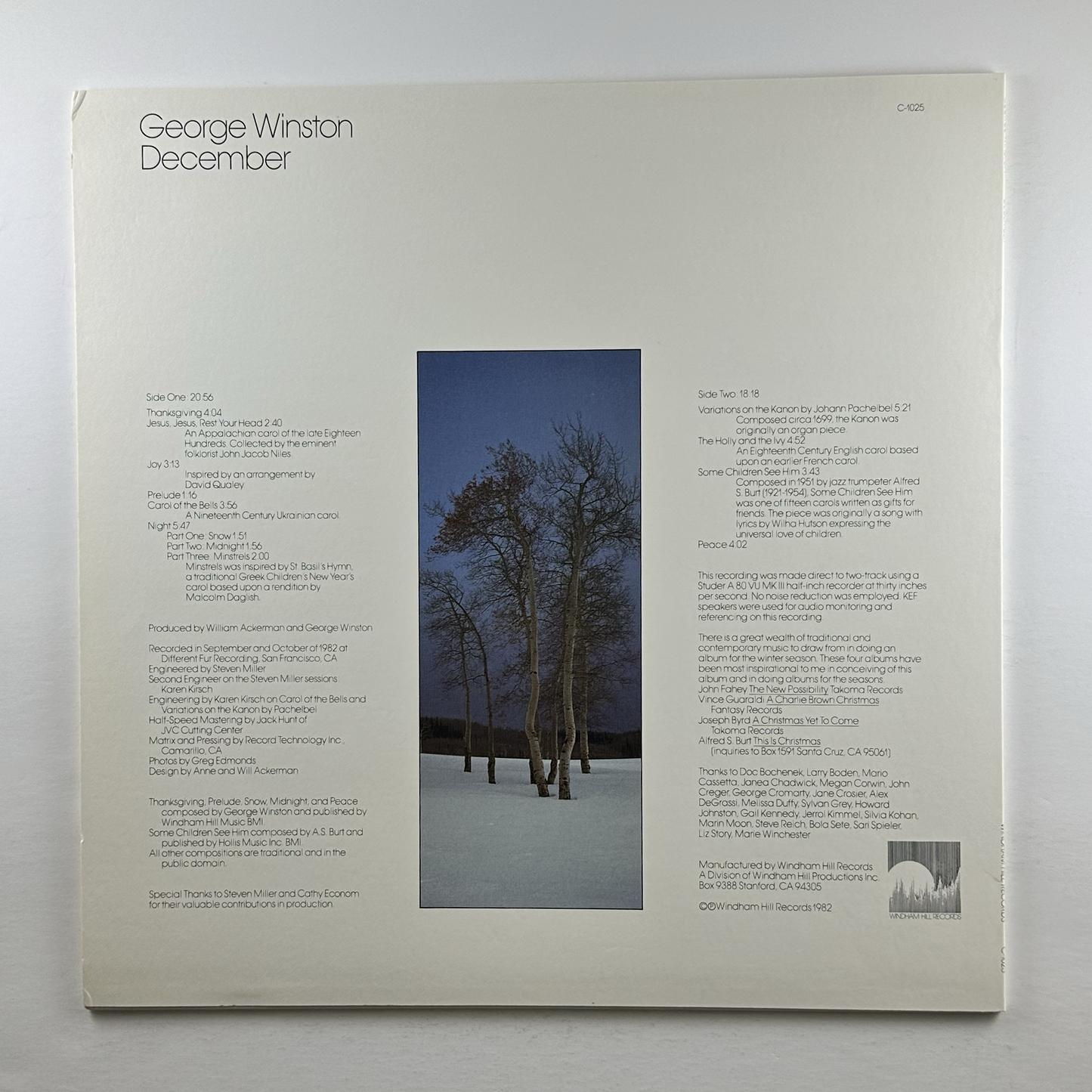 Pre-Owned :: George Winston "December" LP