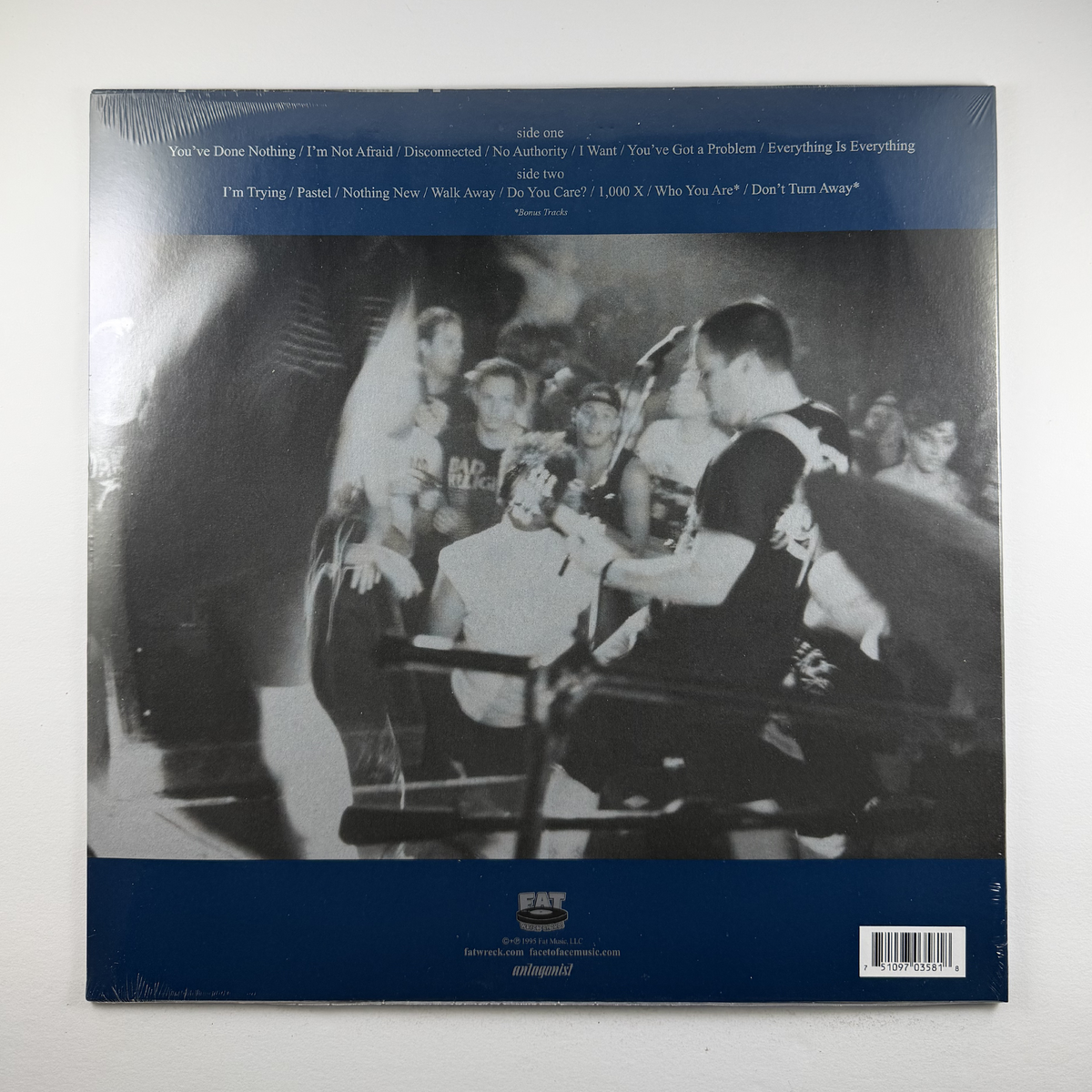 Face to Face "Don't Turn Away" LP