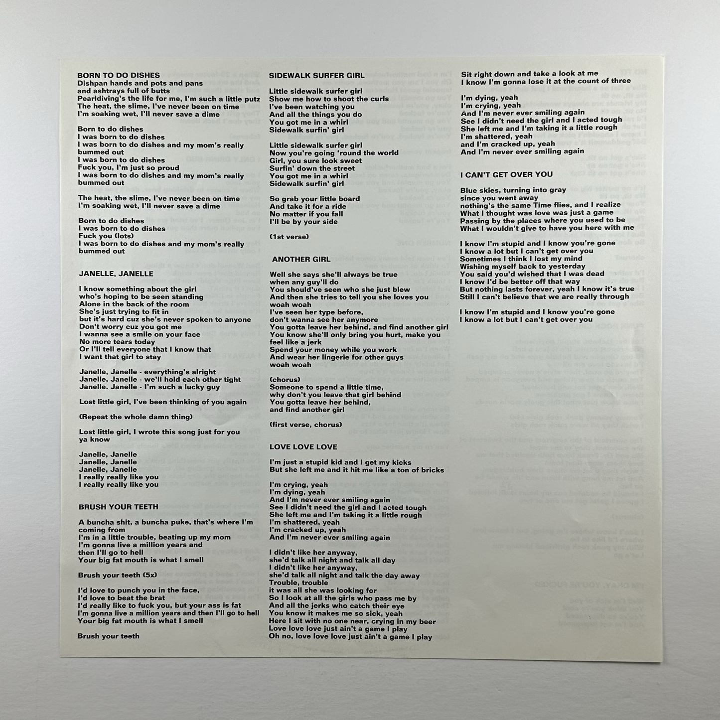 Pre-Owned :: Queers, The "Don't Back Down" LP