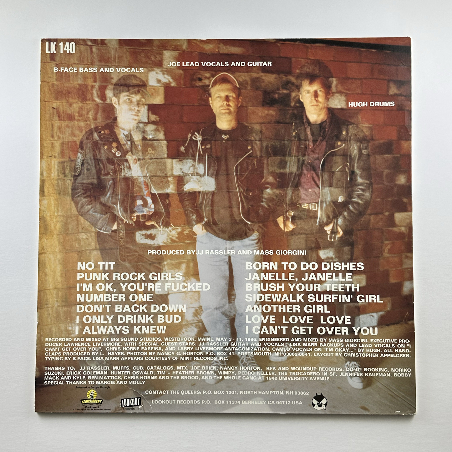 Pre-Owned :: Queers, The "Don't Back Down" LP