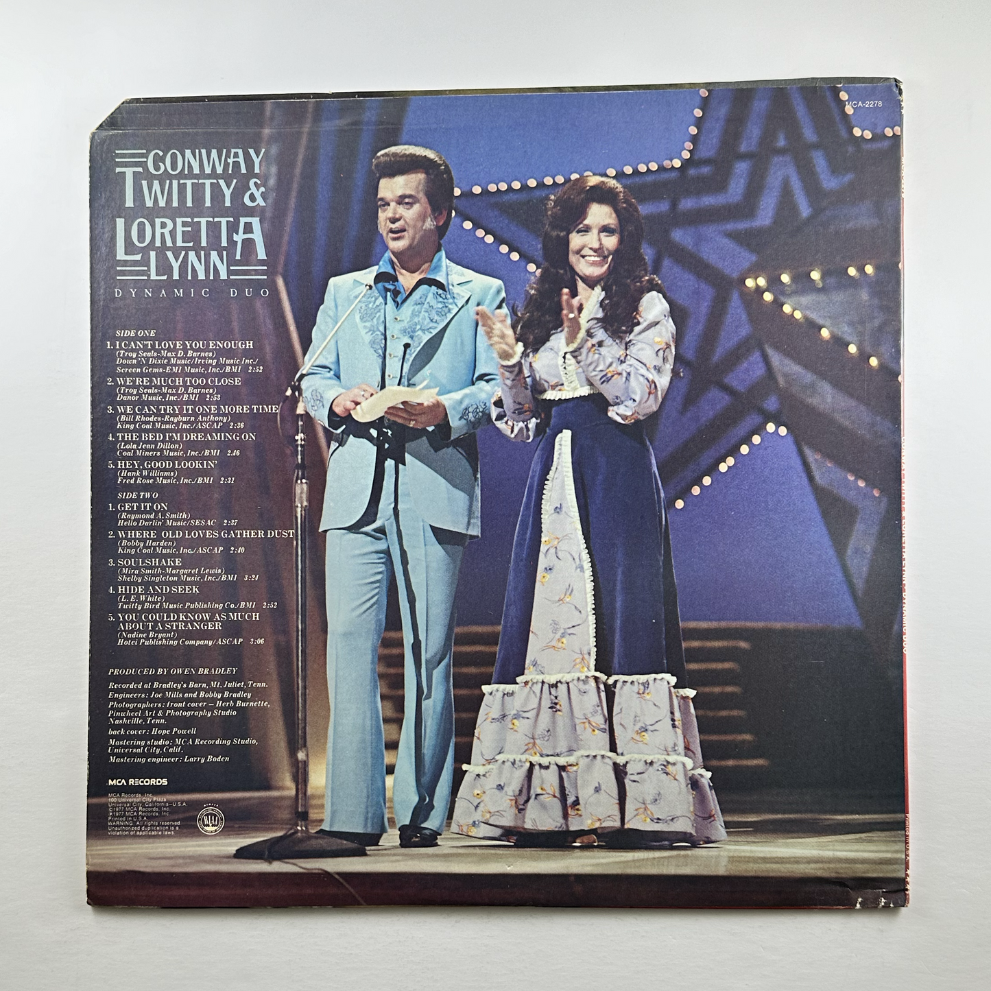 Pre-Owned :: Conway Twitty & Loretta Lynn "Dynamic Duo" LP