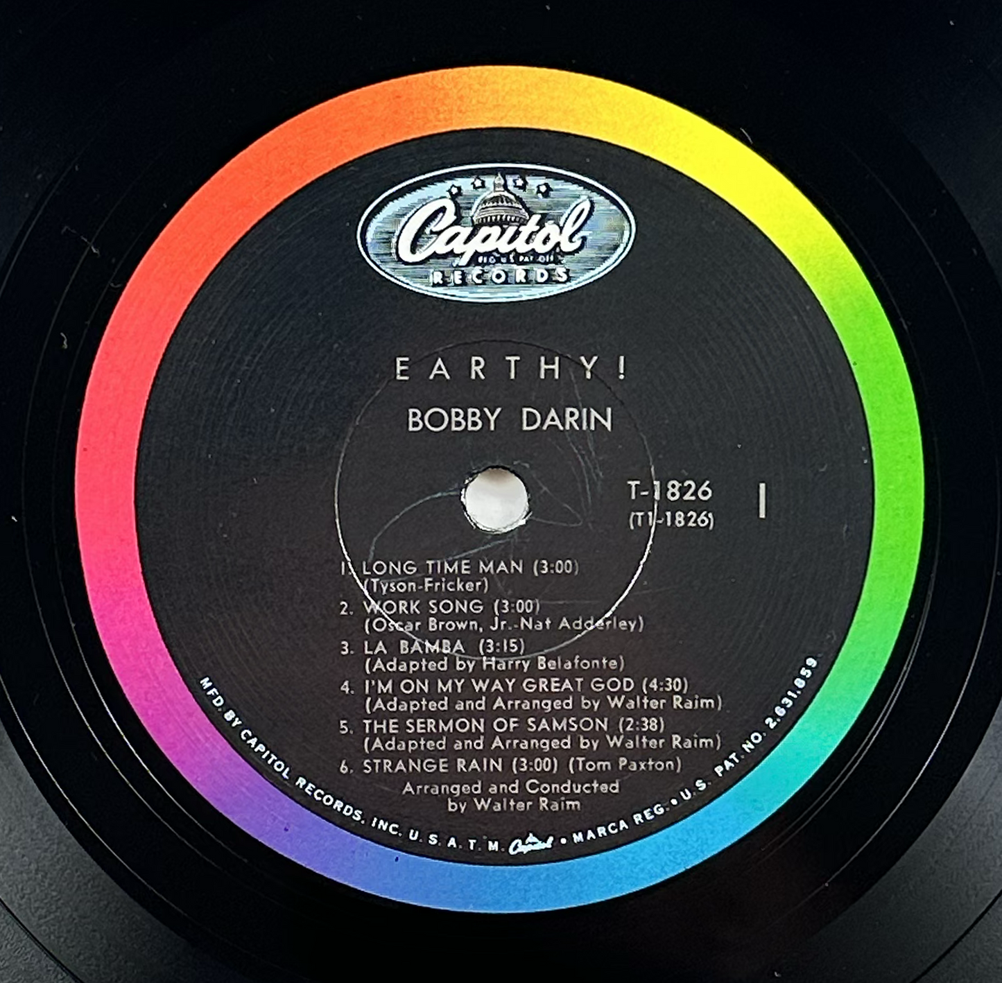 Pre-Owned :: Bobby Darin "Earthy" LP