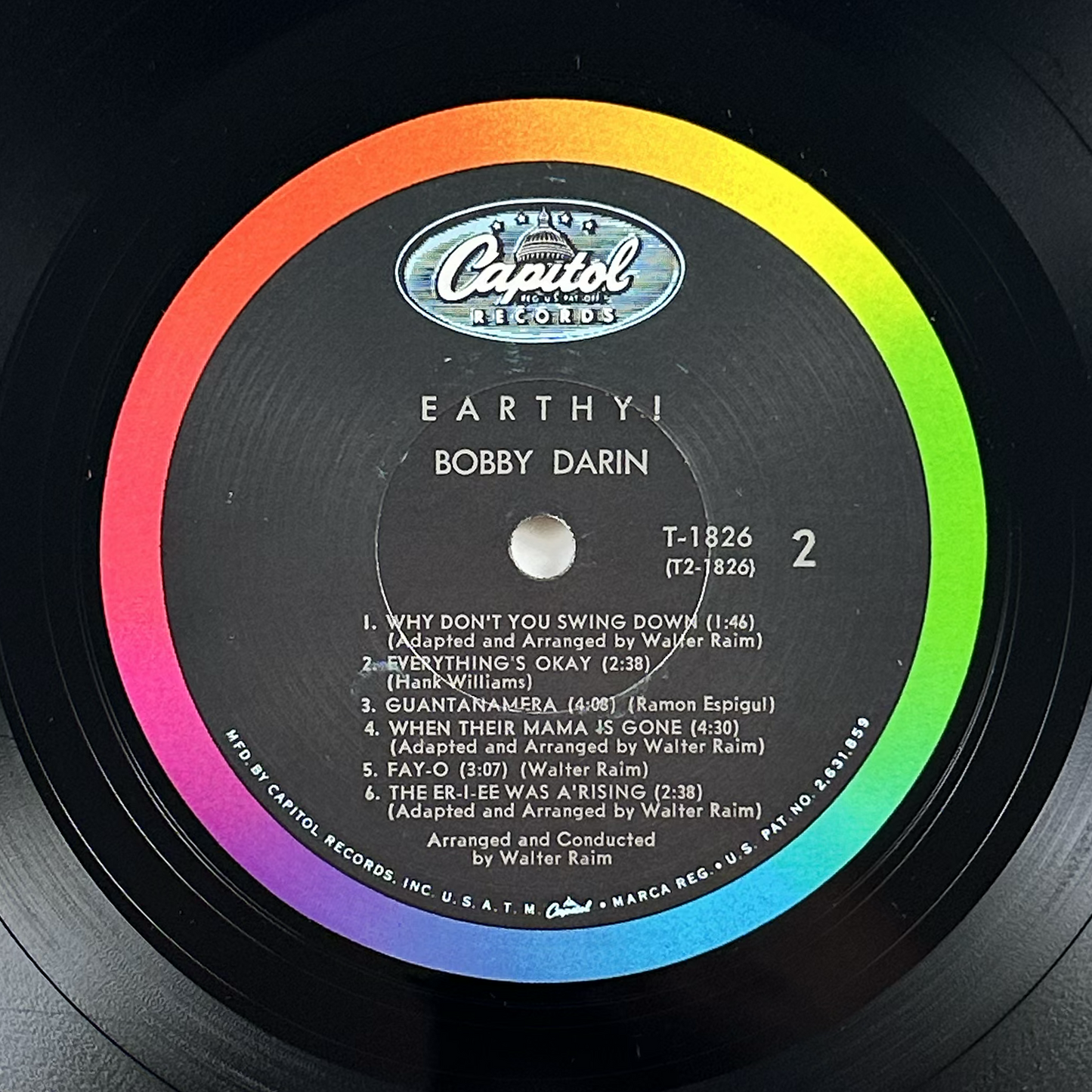Pre-Owned :: Bobby Darin "Earthy" LP