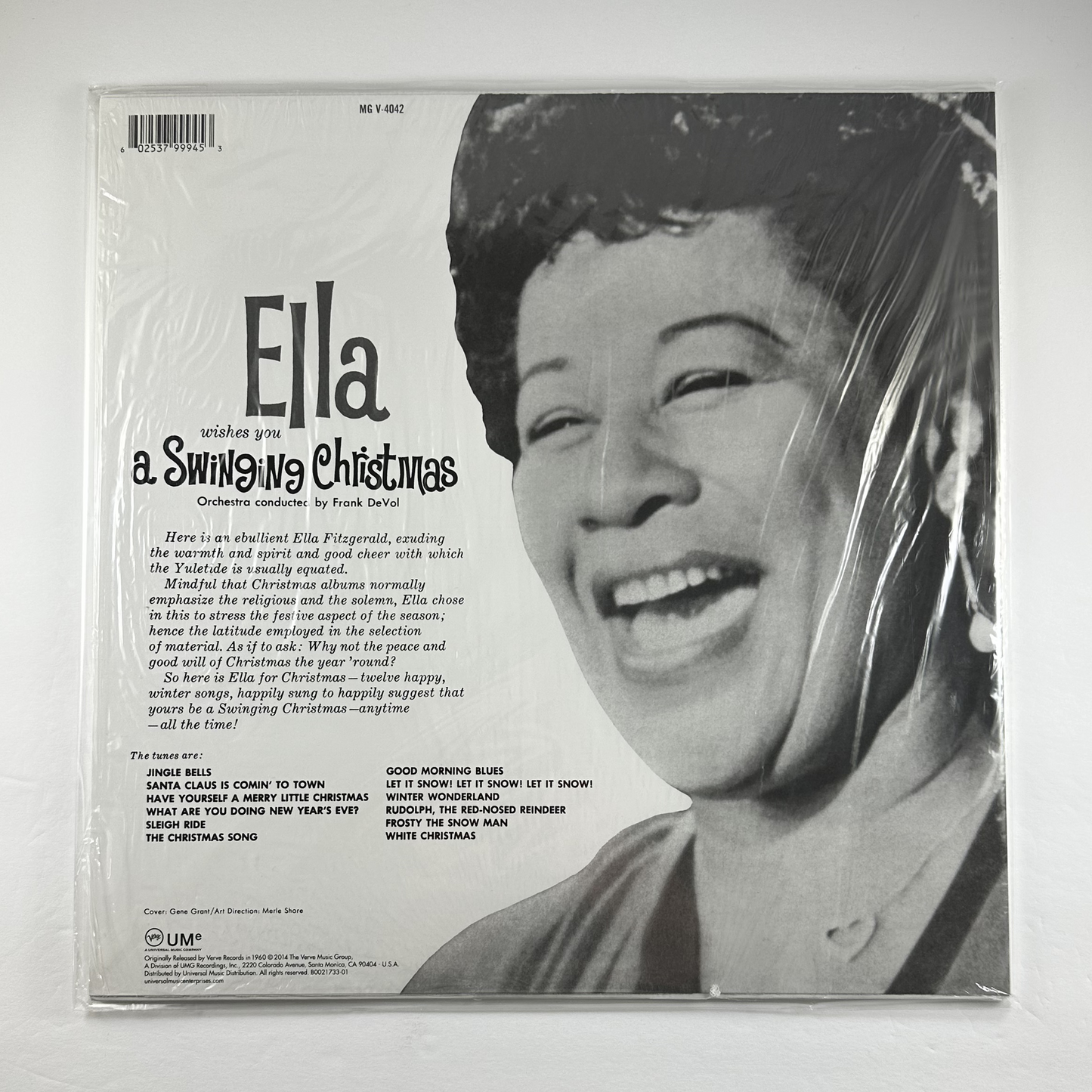 Ella Fitzgerald "Ella Wishes You A Swinging Christmas" LP