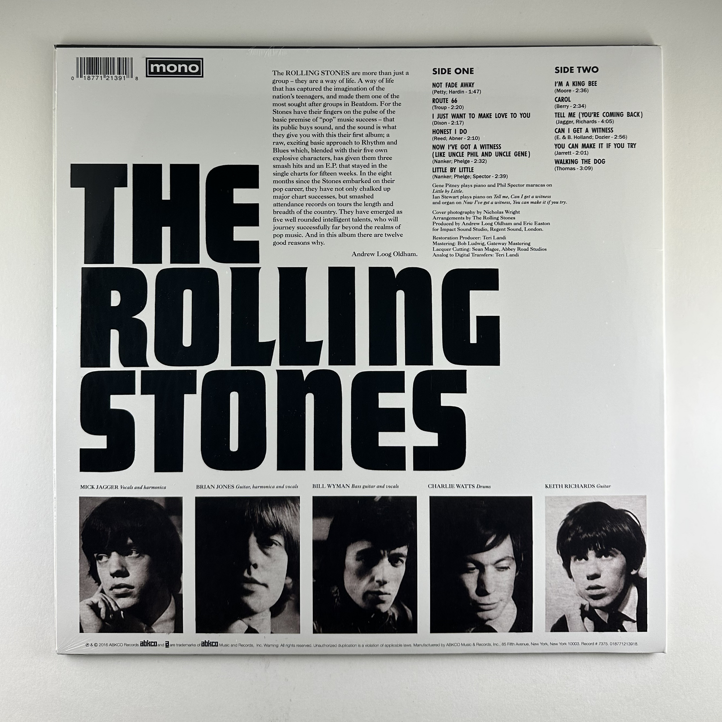 Rolling Stones, The "England's Newest Hit Makers" LP