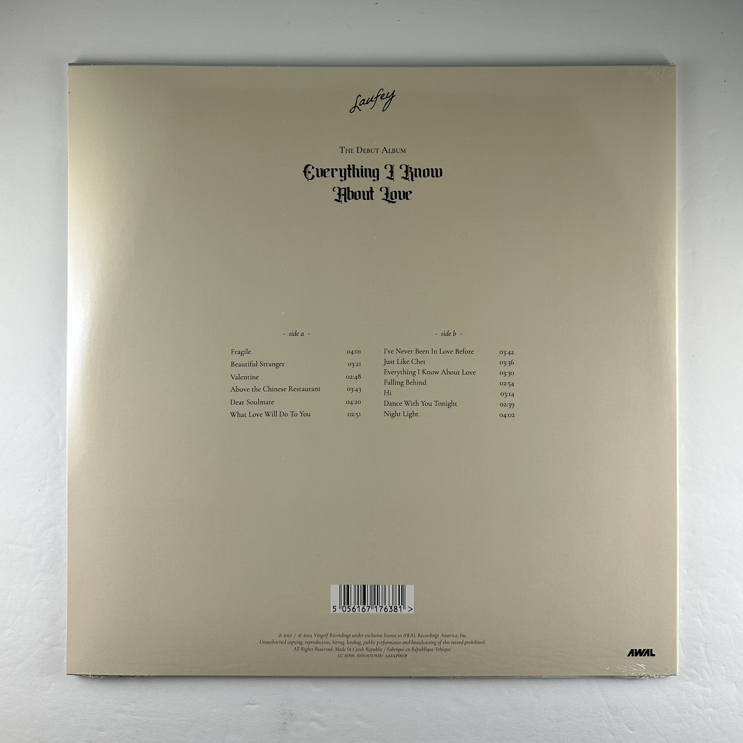 Laufey "Everything I Know About Love" LP