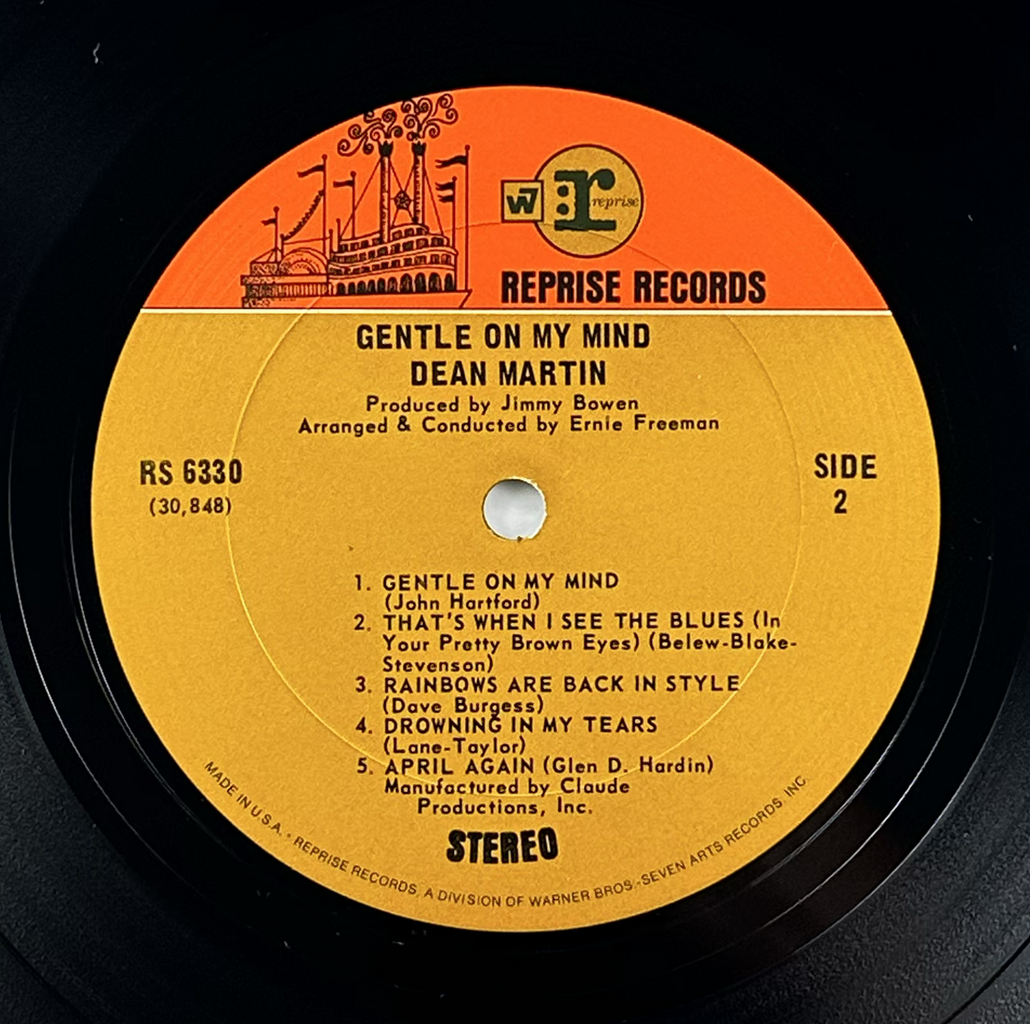 Pre-Owned :: Dean Martin "Gentle On My Mind" LP