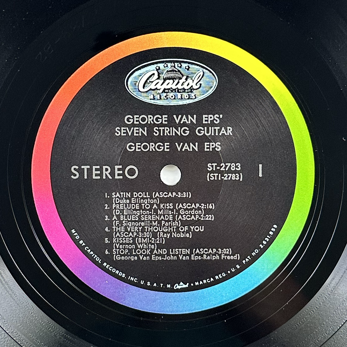 Pre-Owned :: George Van Eps "George Van Eps' Seven-String Guitar" LP