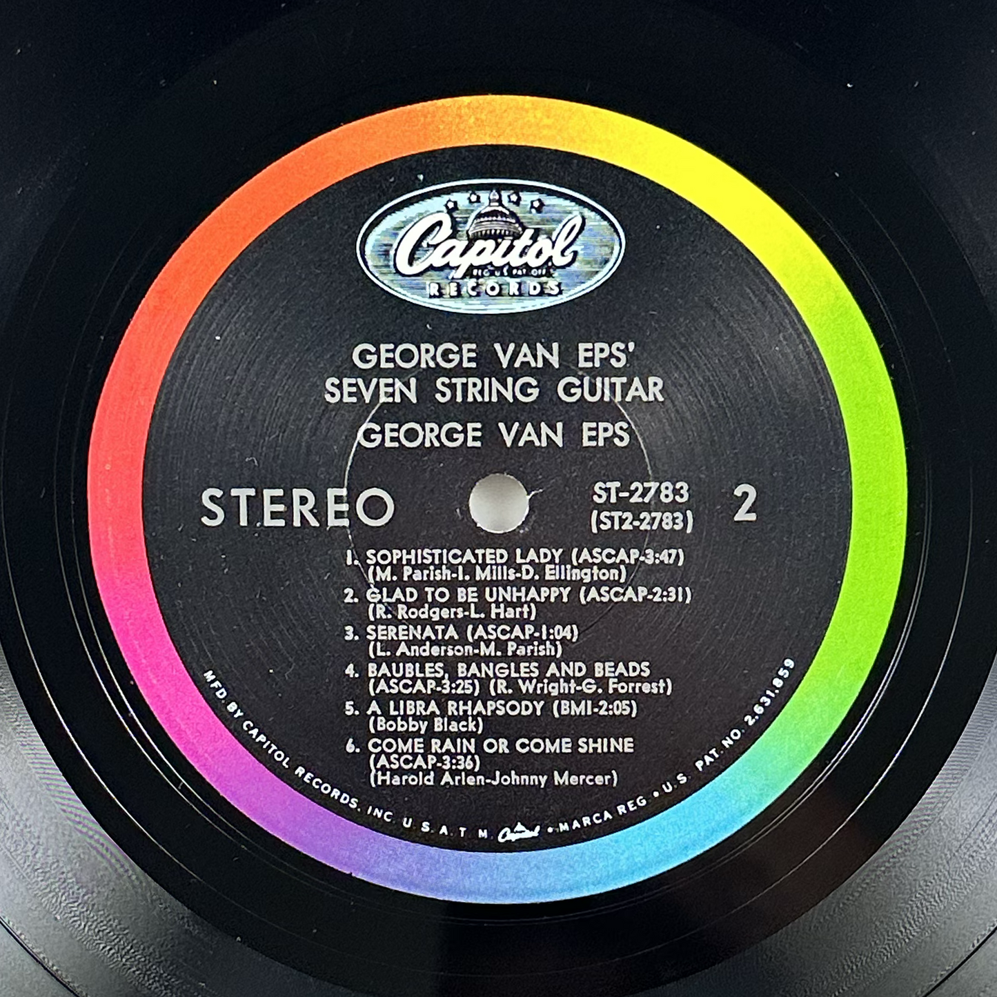 Pre-Owned :: George Van Eps "George Van Eps' Seven-String Guitar" LP