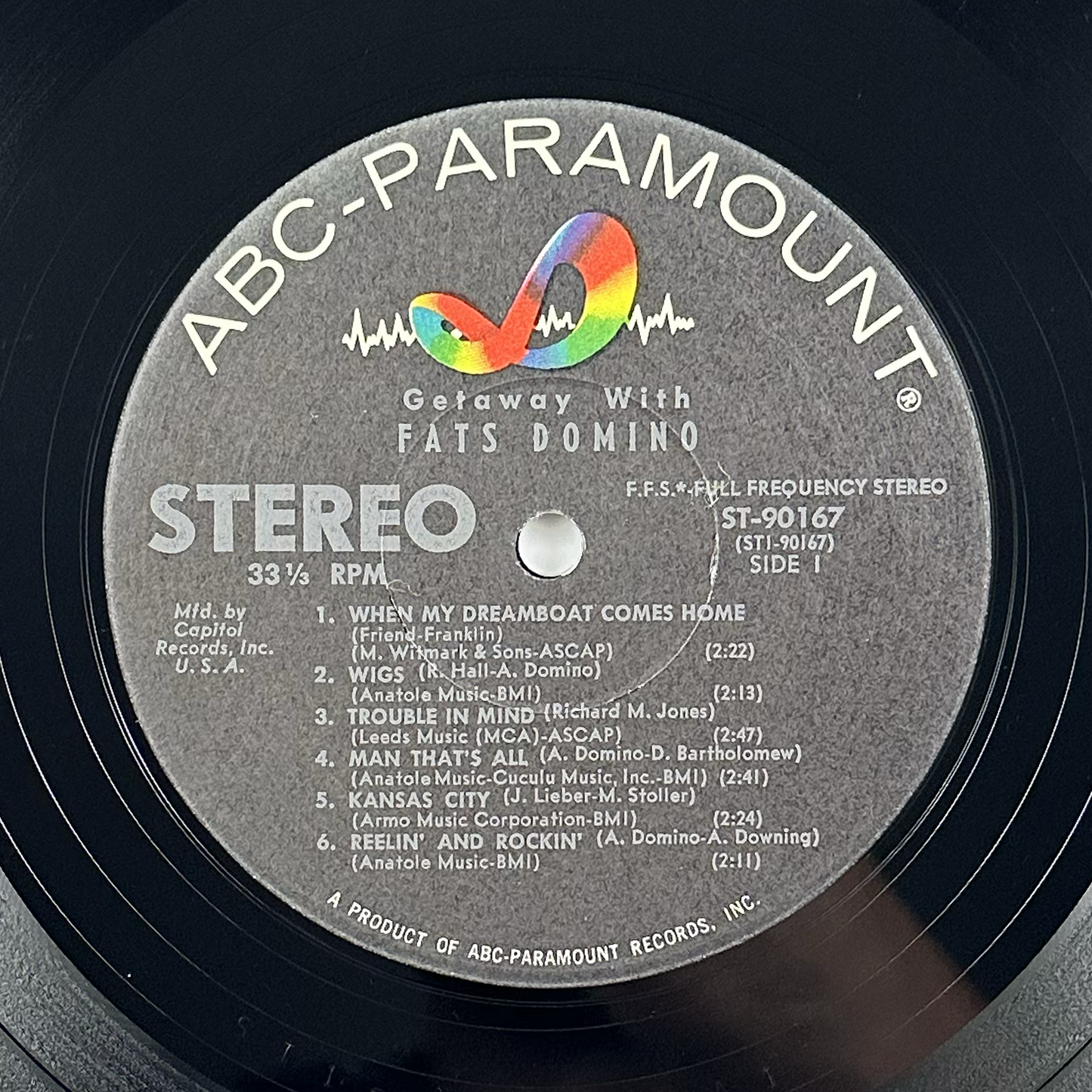 Pre-Owned :: Fats Domino "Getaway With Fats Domino" LP