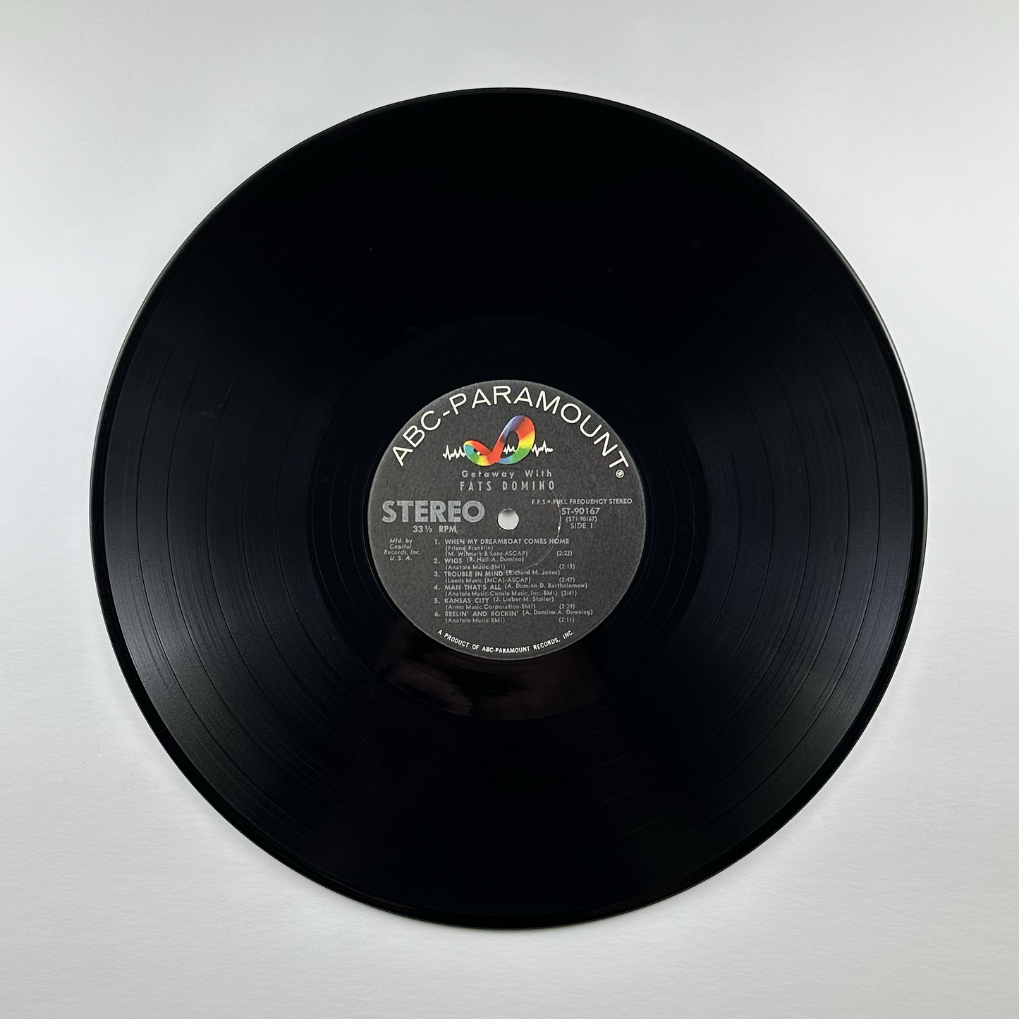 Pre-Owned :: Fats Domino "Getaway With Fats Domino" LP
