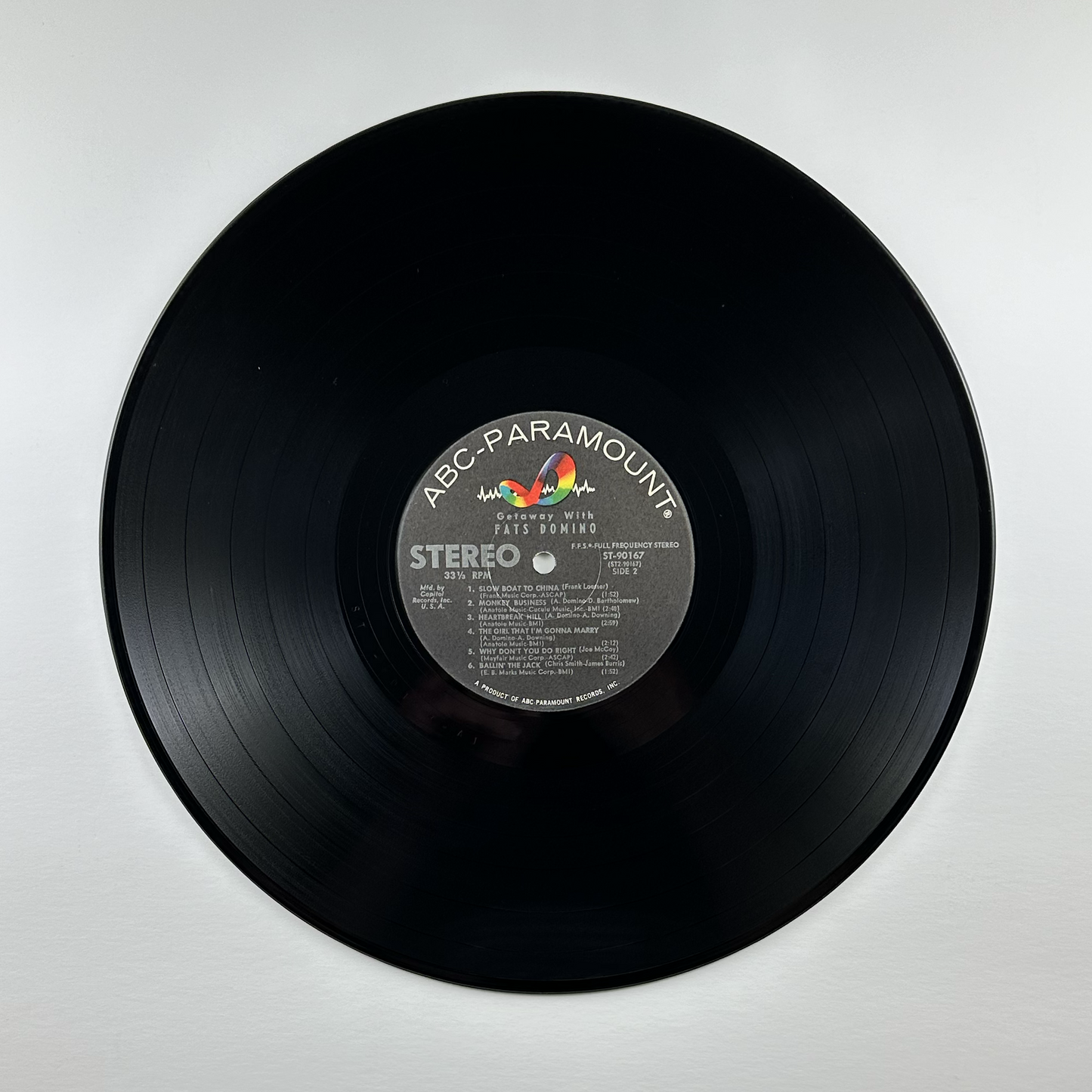 Pre-Owned :: Fats Domino "Getaway With Fats Domino" LP